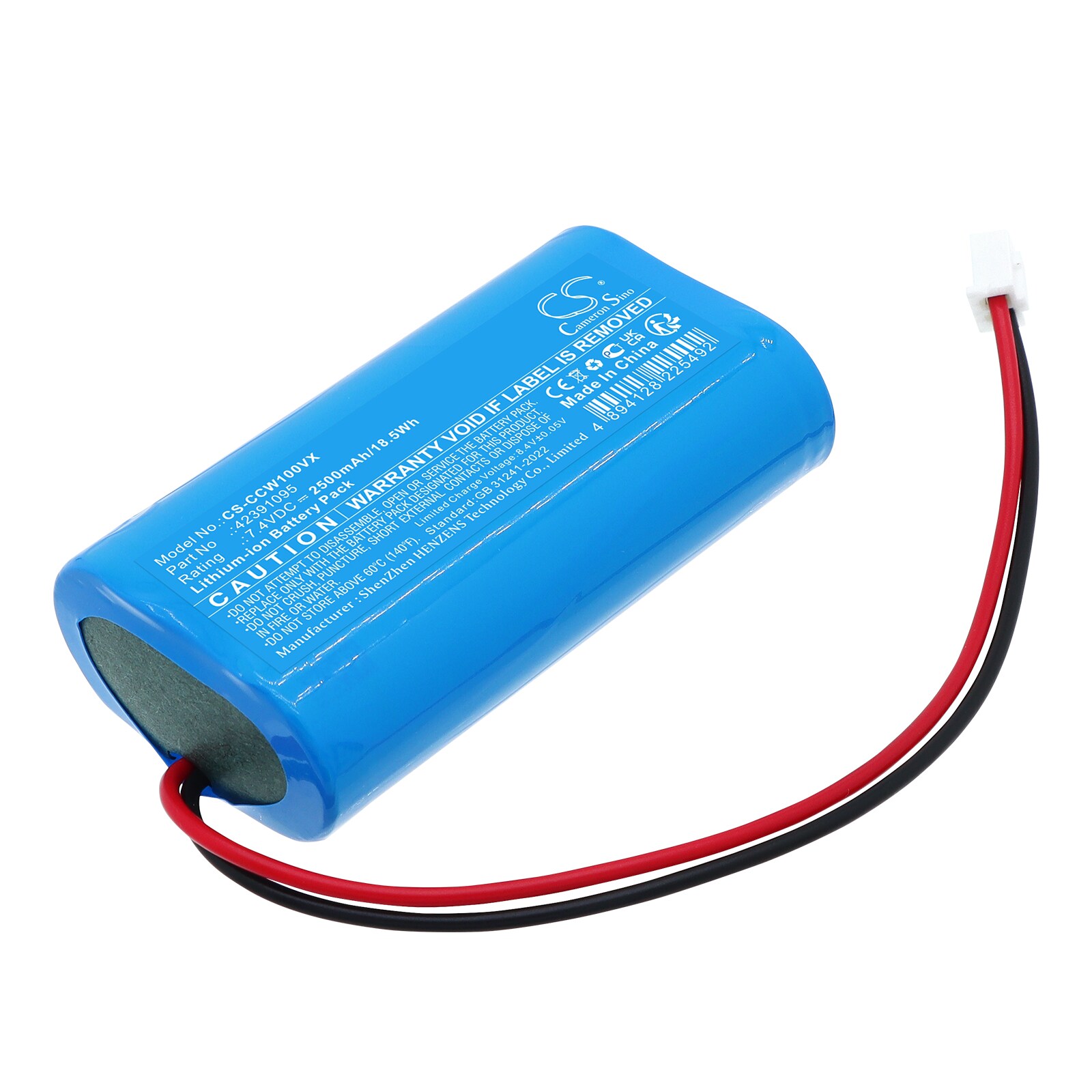 Batteri til støvsugeren Concept CW1000
