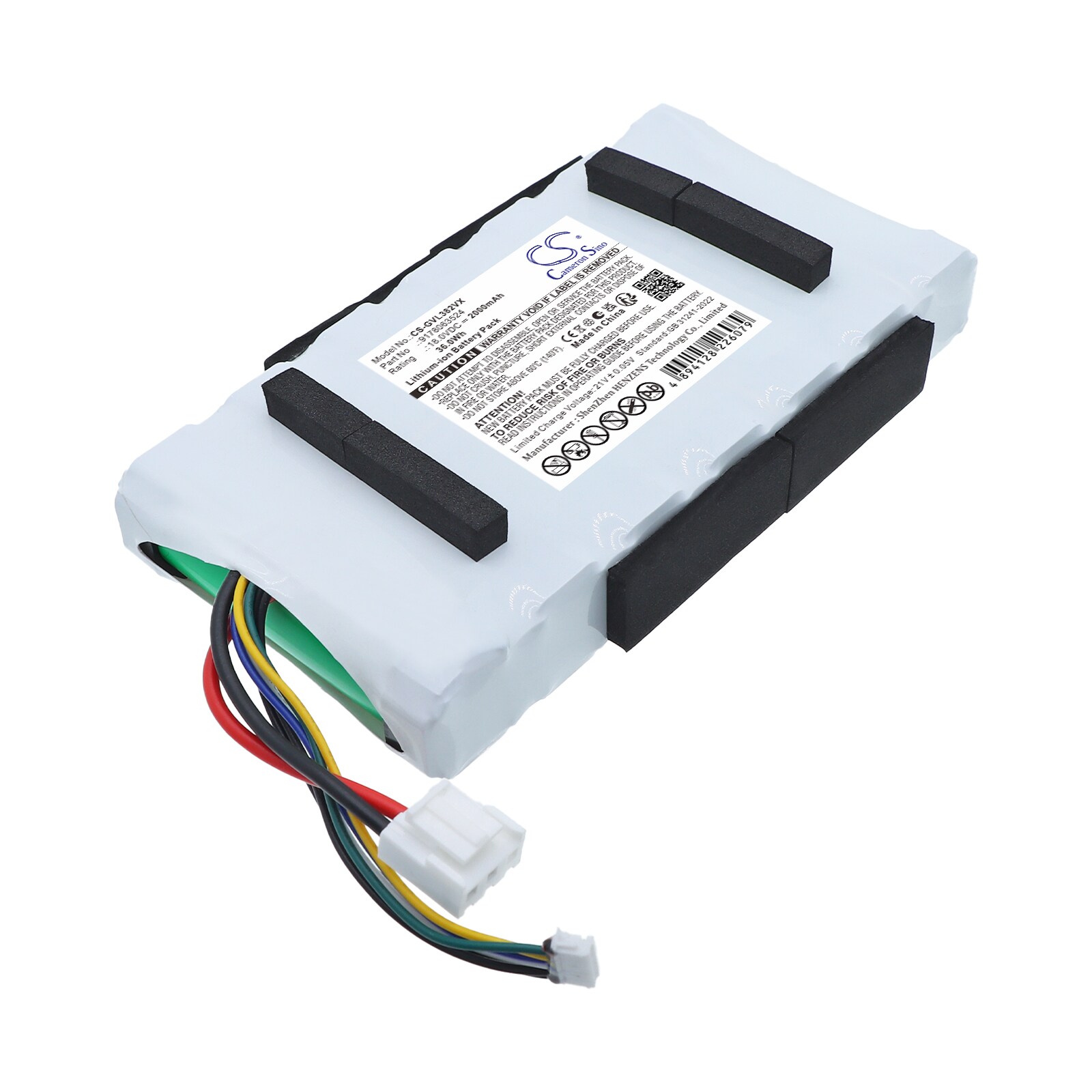 Batteri til støvsuger for Grundig VCP-3829L