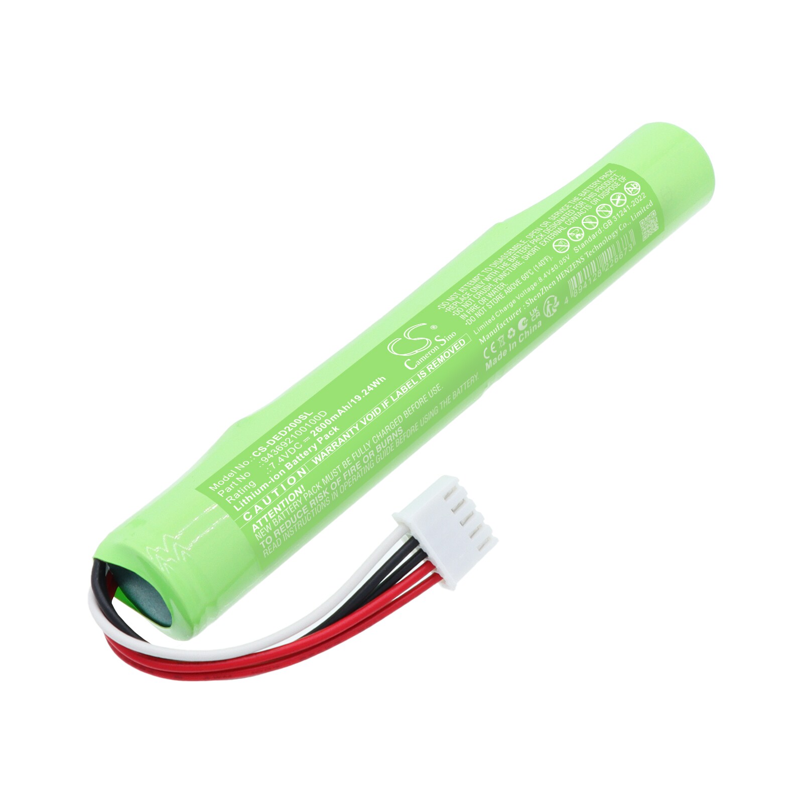 Batteri til Denon Envaya DSB-200-høyttaler