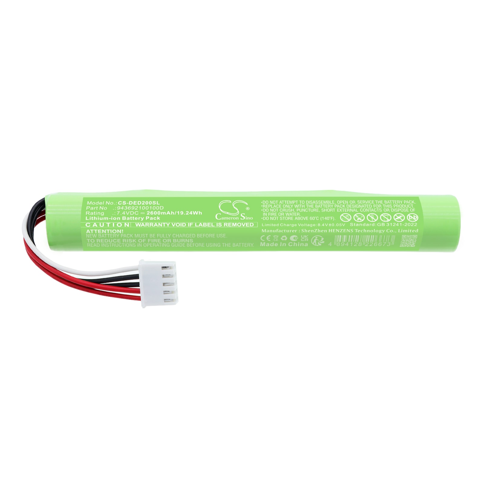Batteri til Denon Envaya DSB-200-høyttaler