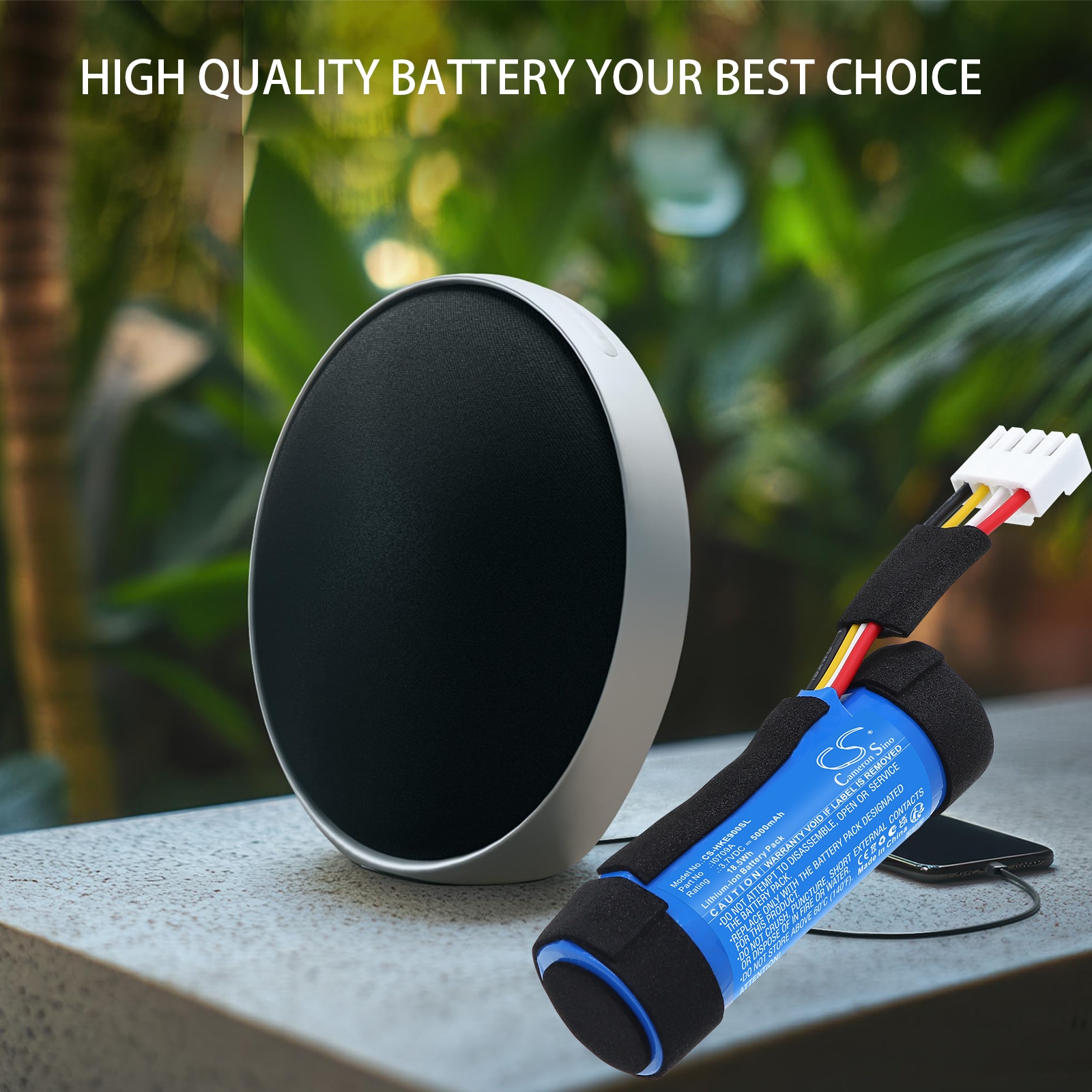 Batteri til Foredragsholder for Harman Kardon Onyx Studio 9
