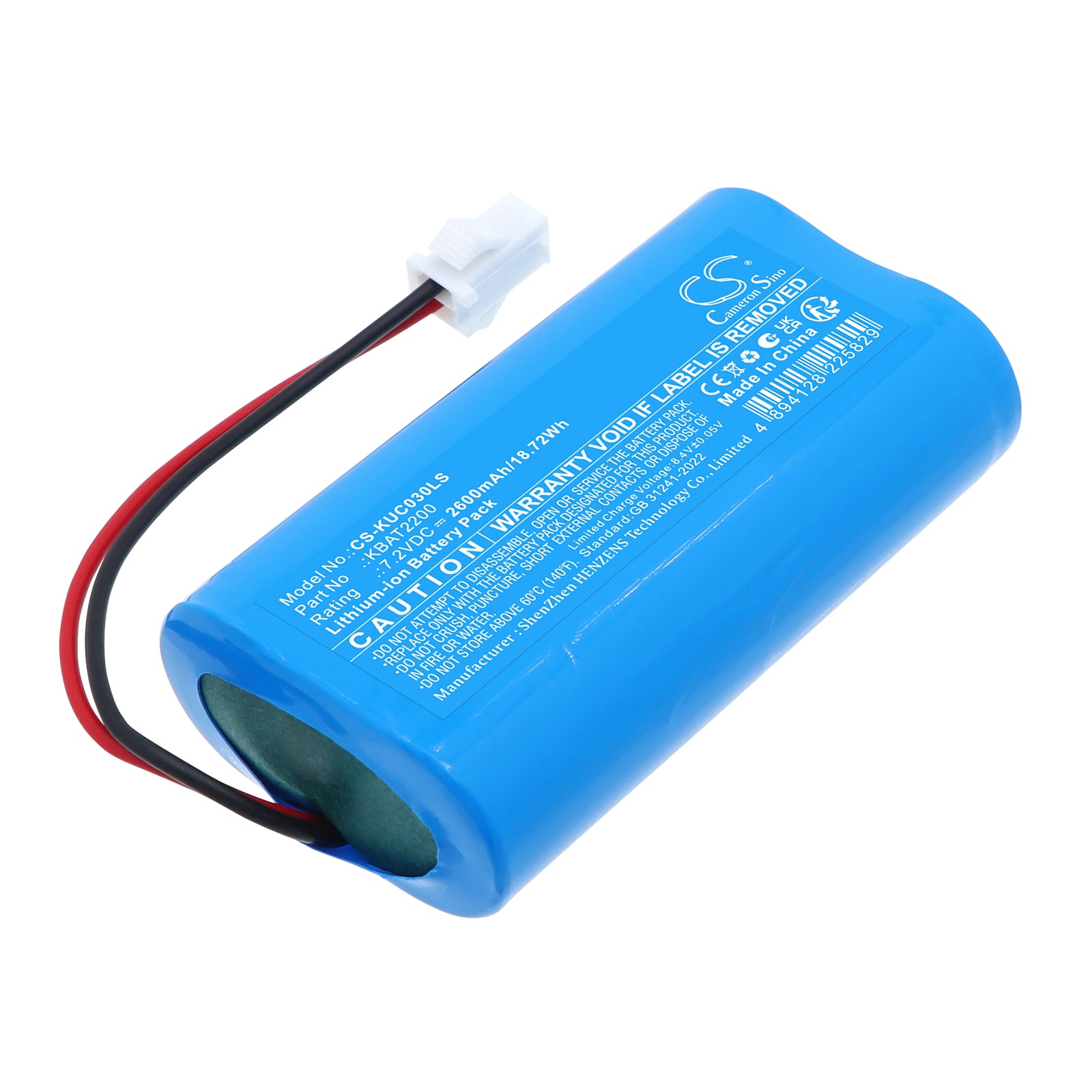Batteri til nødbelysning for Kosnic  KTC27EME-DD, UEM CEC03LBL/S