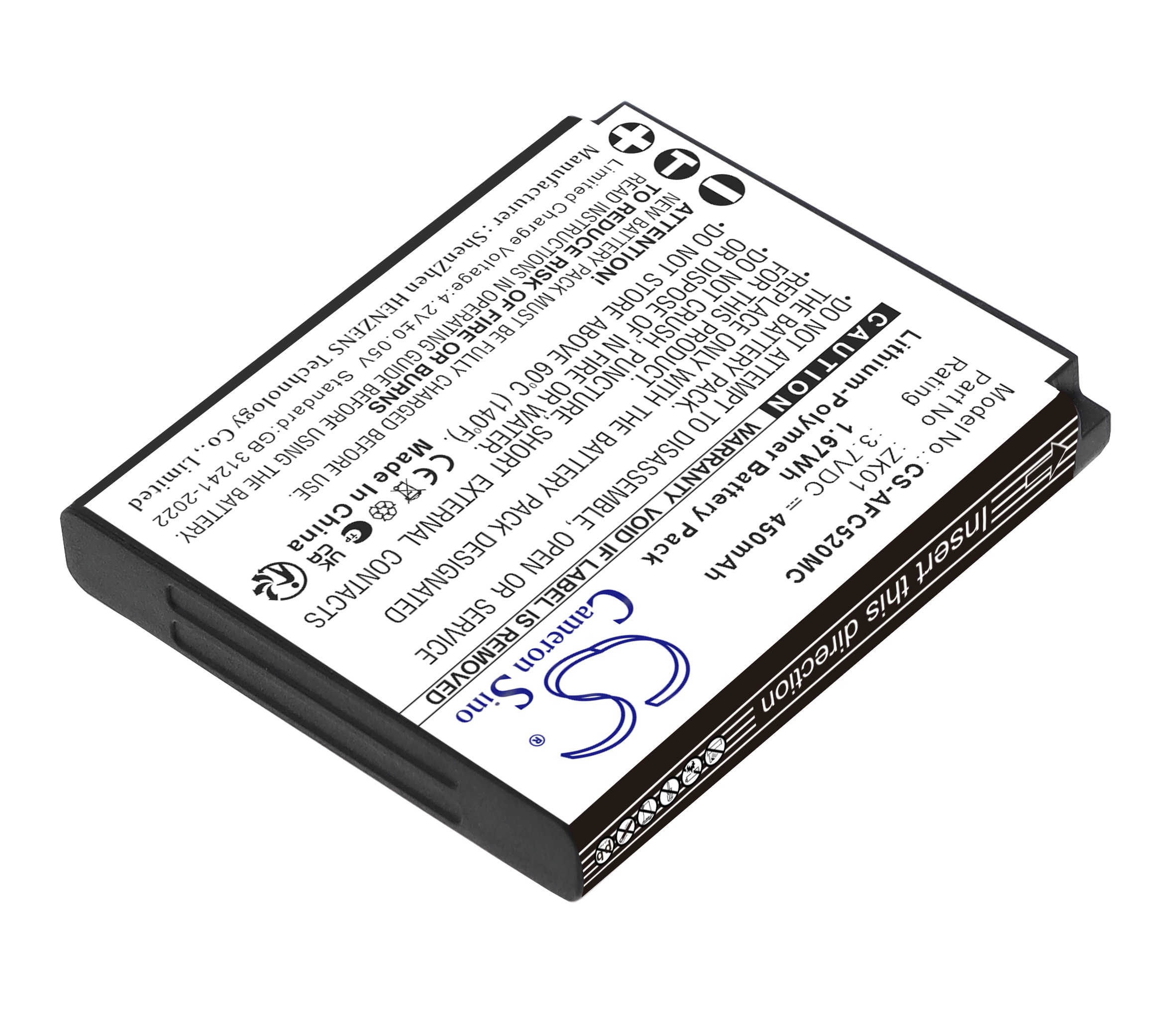 Batteri til kameraet AgfaPhoto Realishot DC5200