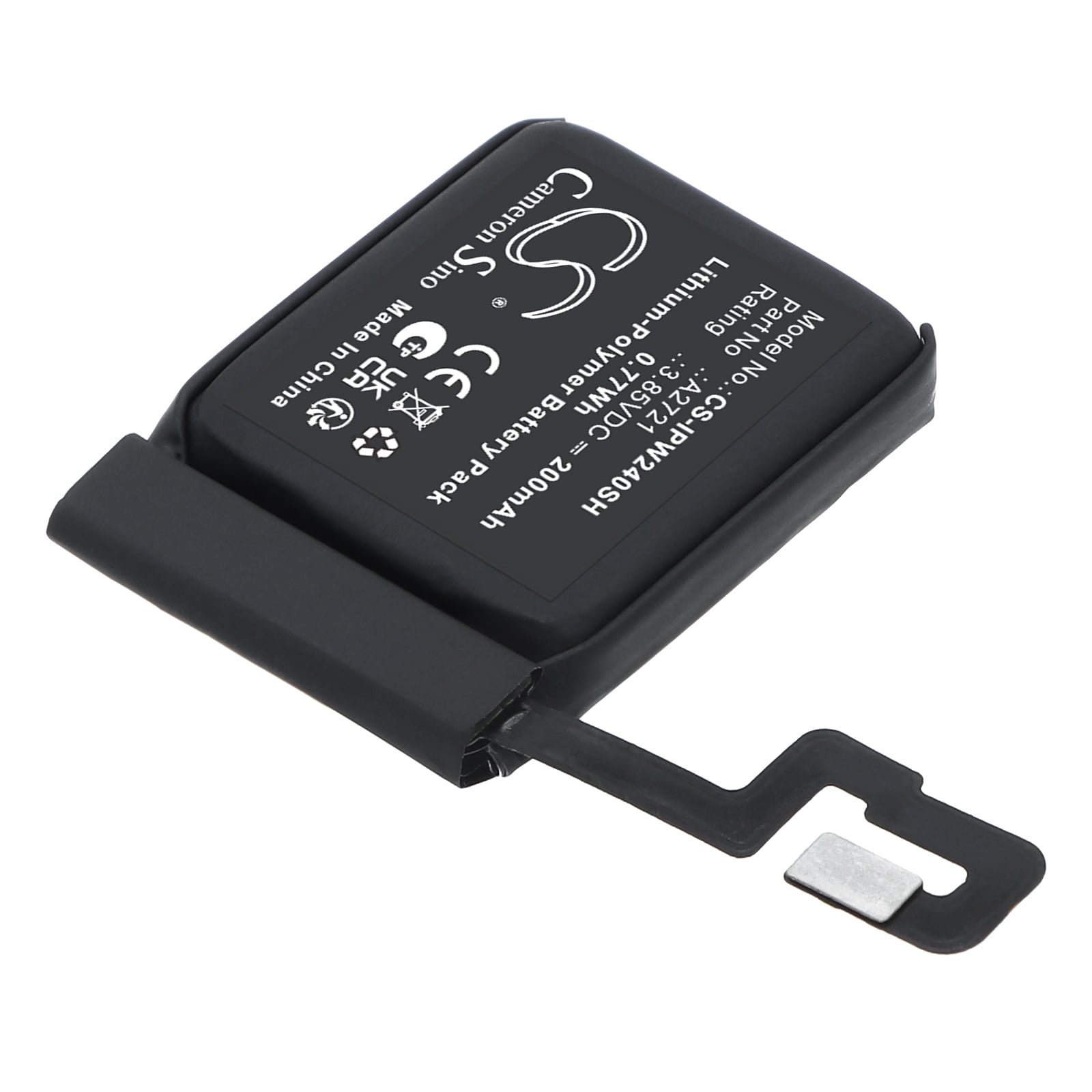 Batteri til smartklokke for Apple Watch SE 2 40 mm