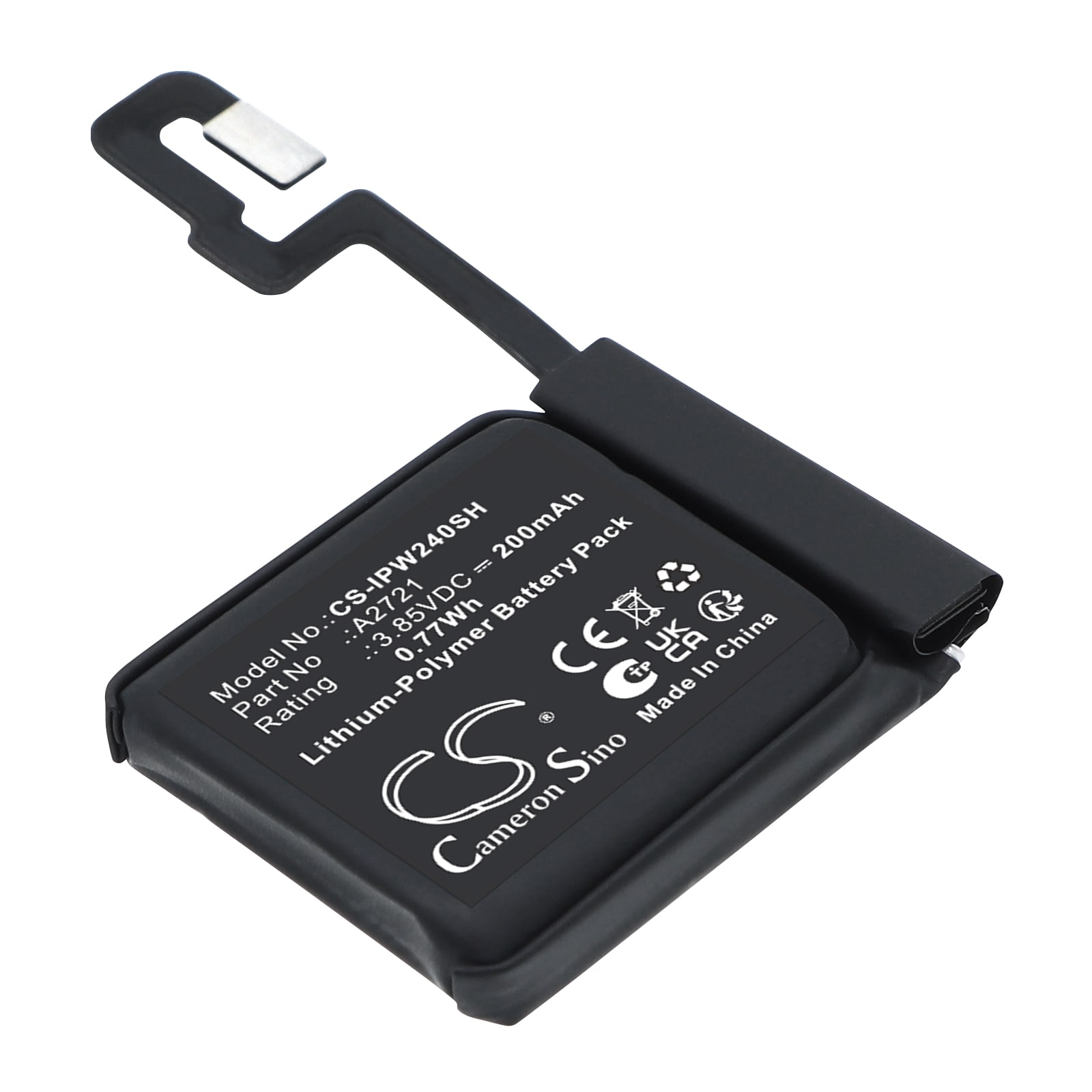 Batteri til smartklokke for Apple Watch SE 2 40 mm