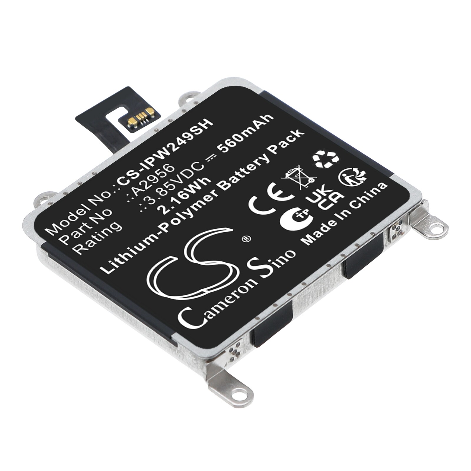 Batteri til Apple-smartklokke  A2686,  A2887, Watch Ultra 2 m.fl.
