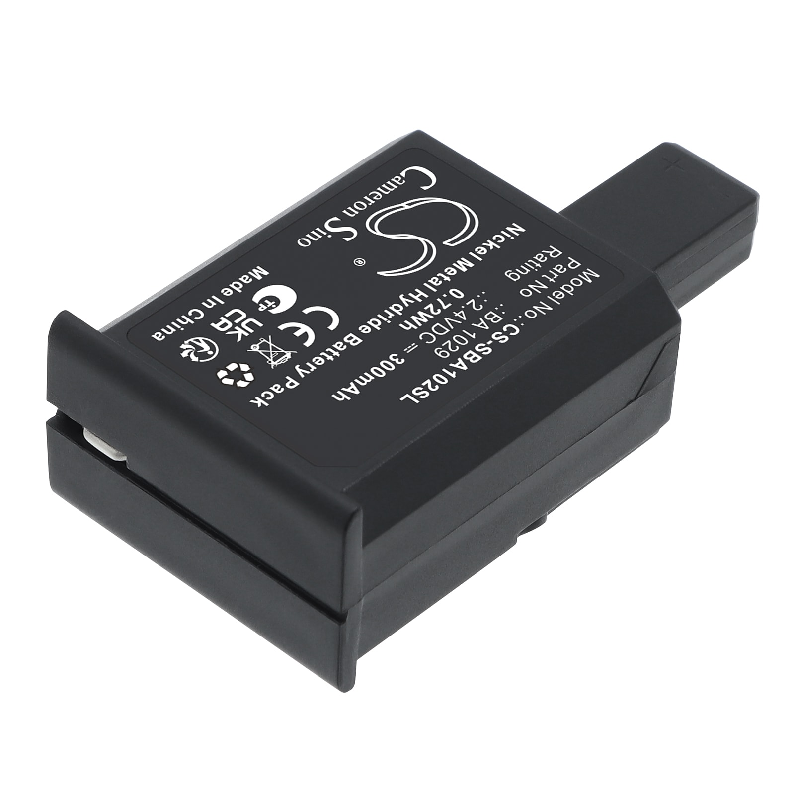 Batteri til sendere og mottakere for Sennheiser EKI1029, Mottaker EKI 1029