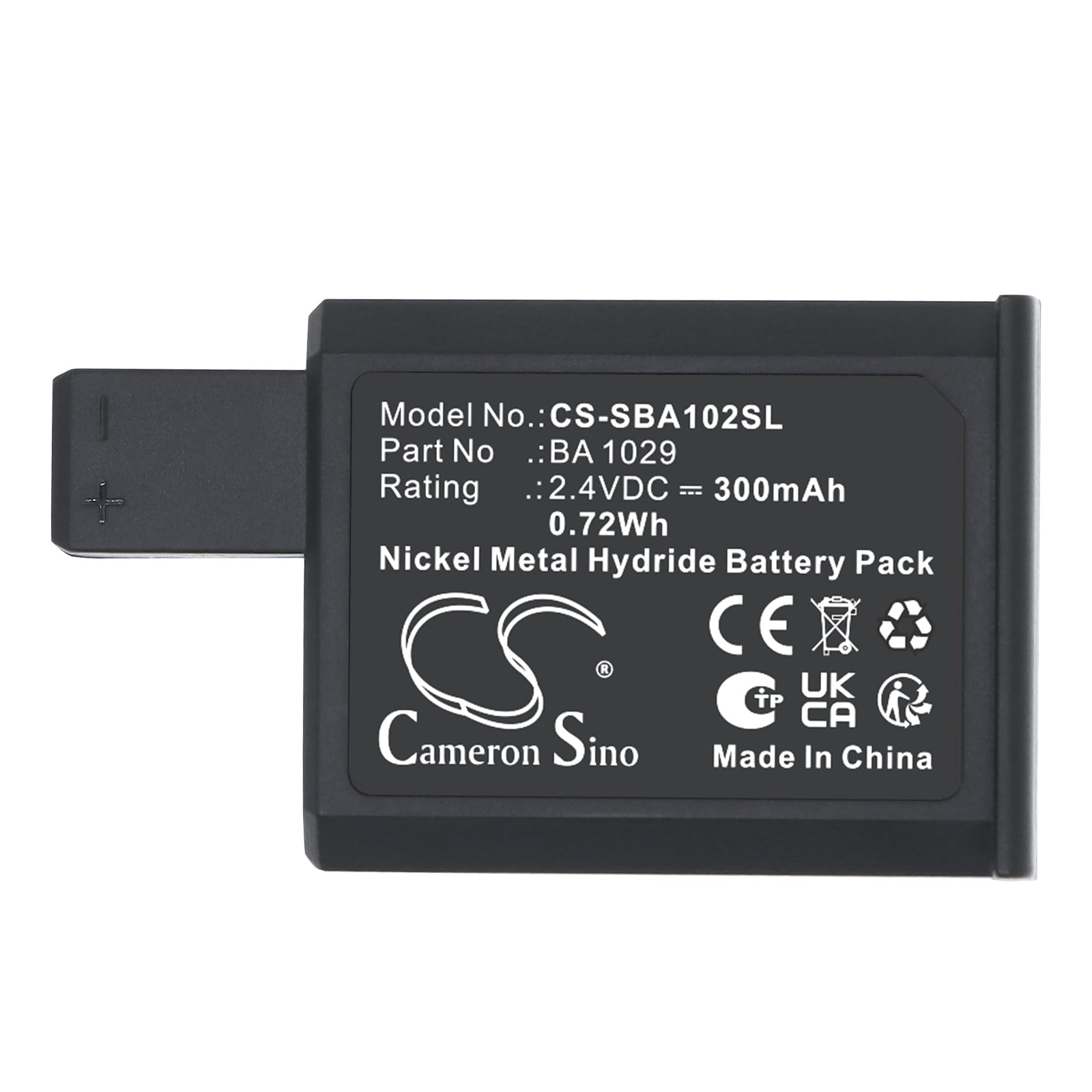 Batteri til sendere og mottakere for Sennheiser EKI1029,  Mottaker EKI 1029