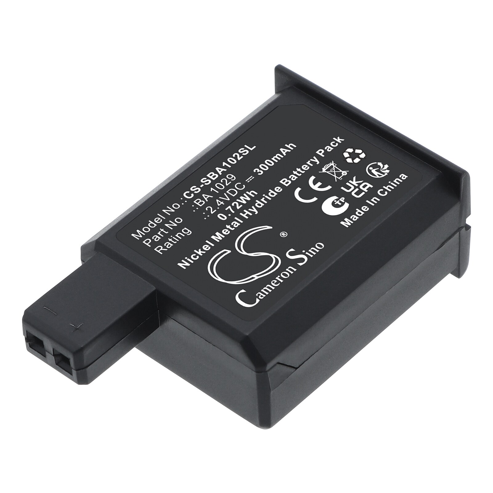 Batteri til sendere og mottakere for Sennheiser EKI1029,  Mottaker EKI 1029