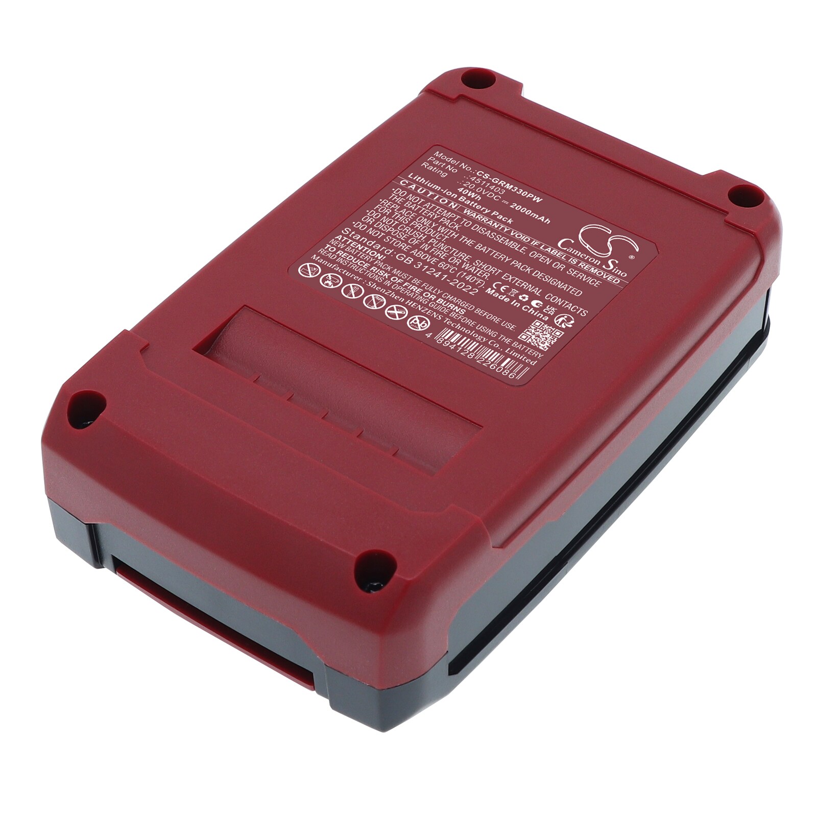 Batteri til hageverktøy for Gardol  GAH-E 2046 Li OA,  GAL-E 40 Li, GAM-E 33/1 Li m.fl.