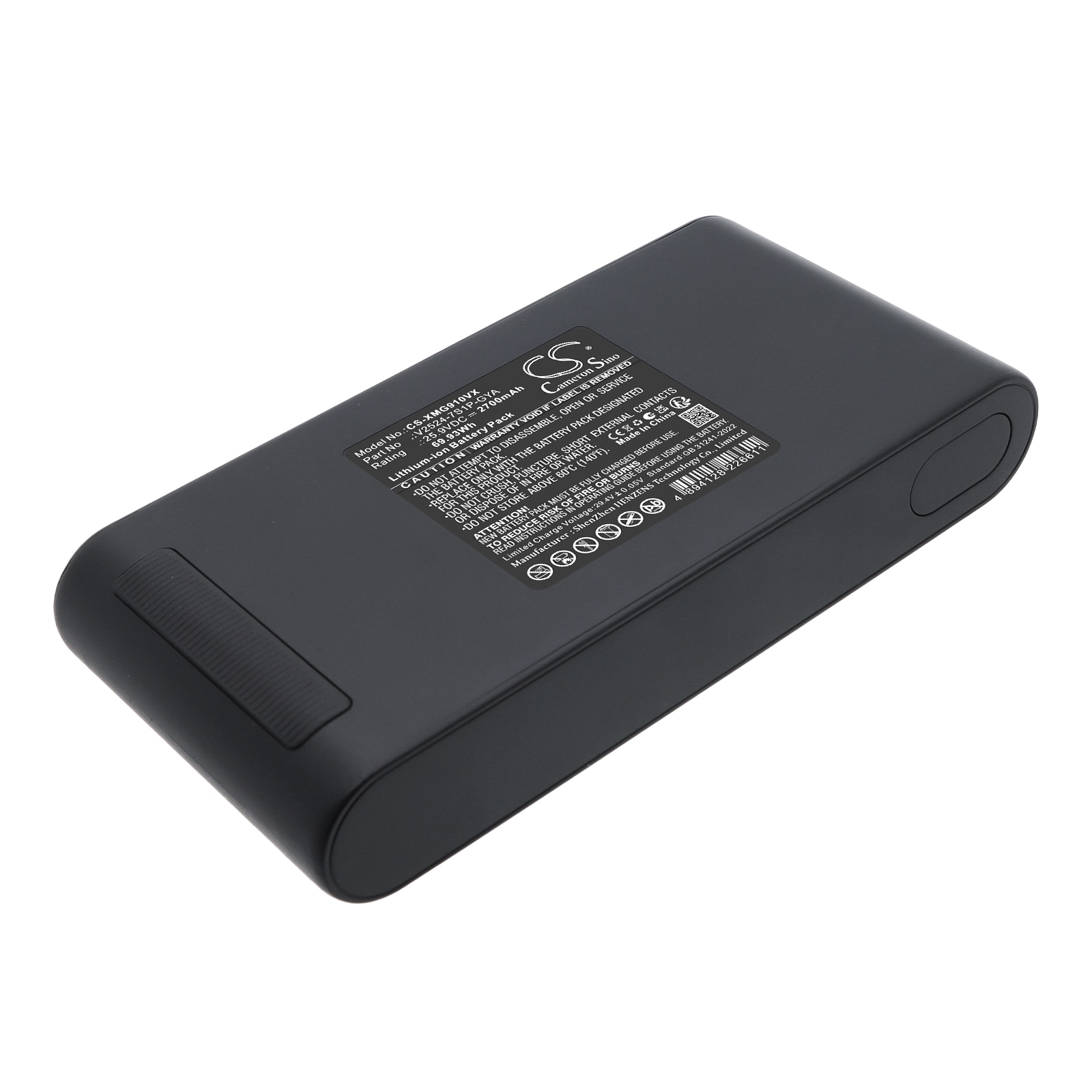 Batteri til støvsuger for Xiaomi G9 Plus håndholdt støvsuger, G10 Plus BHR6179EU m.fl.