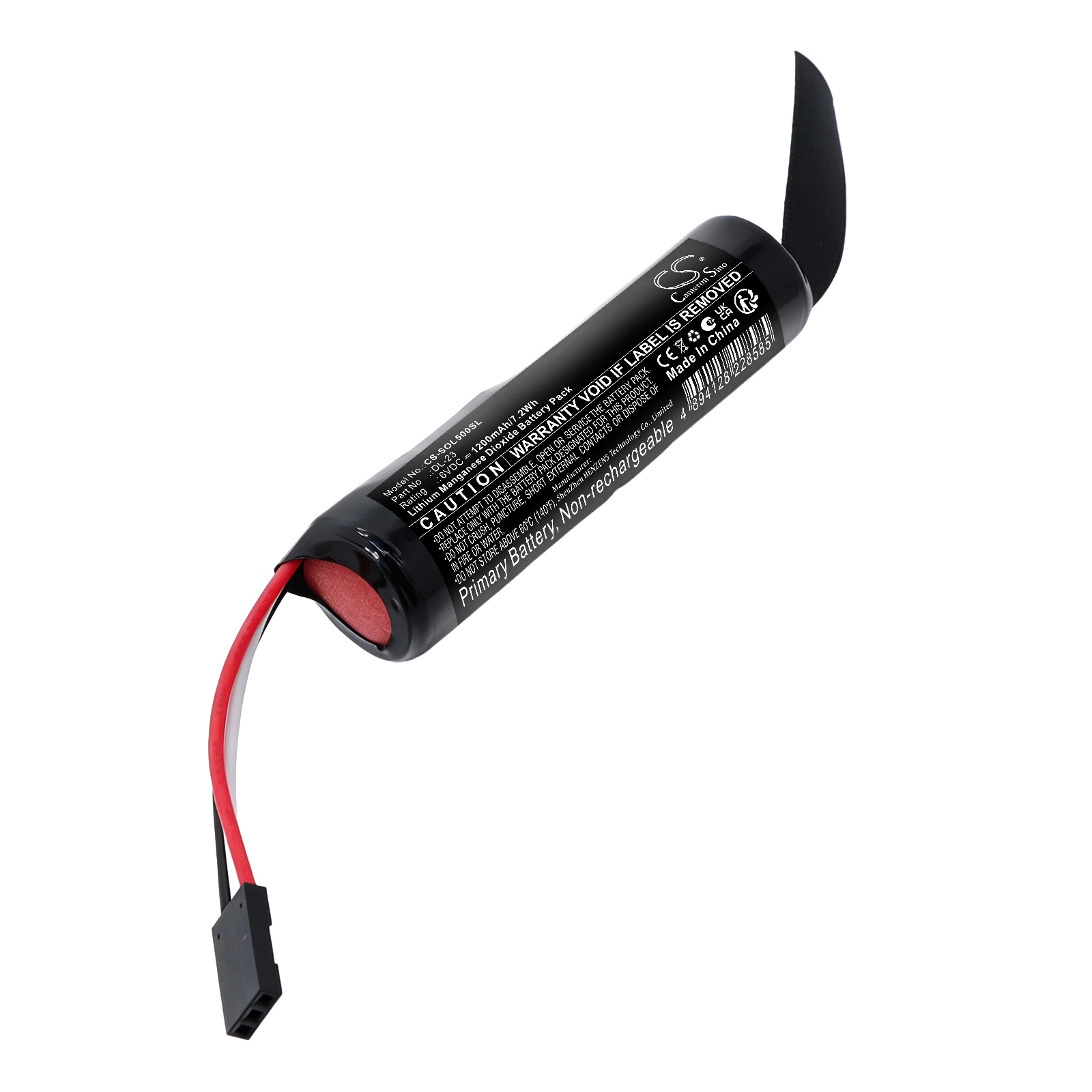 Batteri til Smart Home for Omnilock ES682DU, OM250TL, OM250TL/K m.fl.