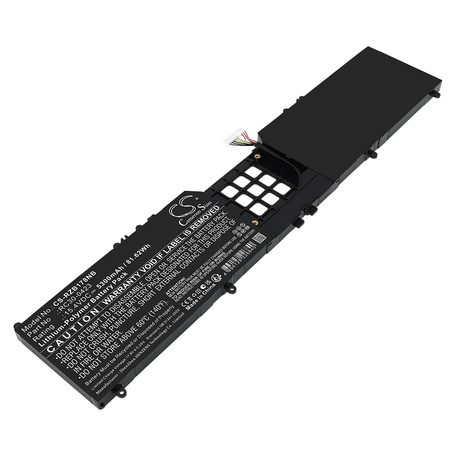 Batteri til bærbar PC, Razer Blade 17 Early 2022, Blade 17 RTX 3080 Ti