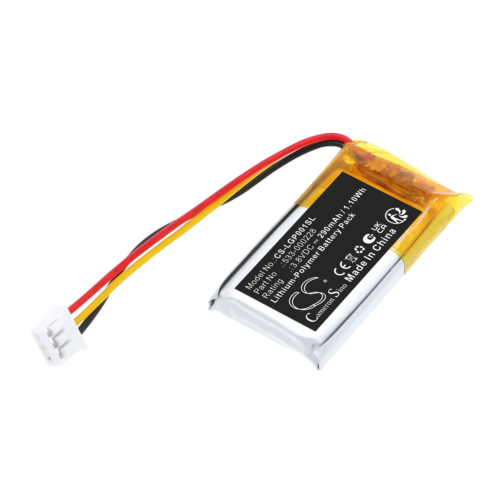 Batteri til tastatur og mus for Logitech G Pro X Superlight 2 Gaming Mouse