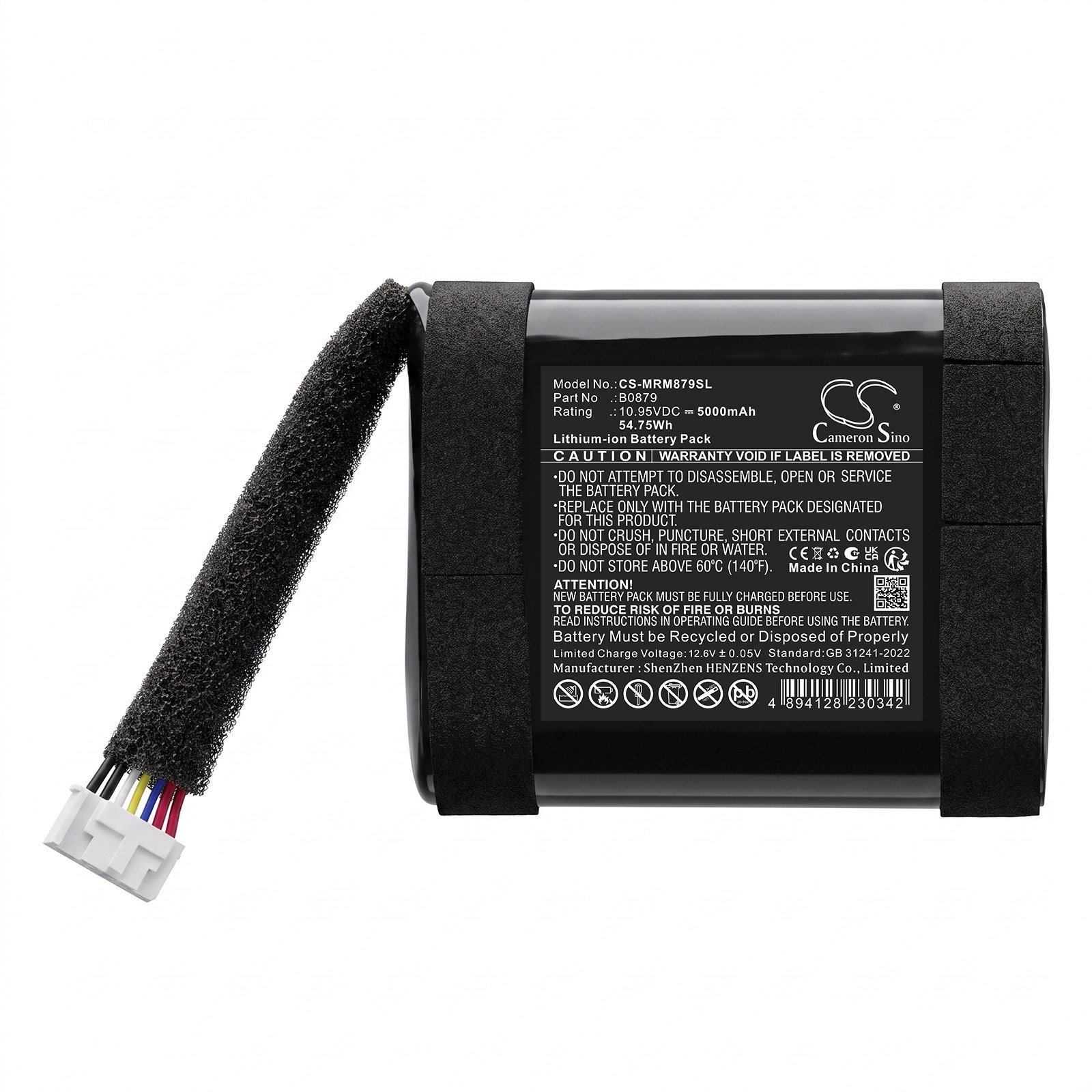 Batteri til Marshall MHP-97428, Middleton II-foredragsholder