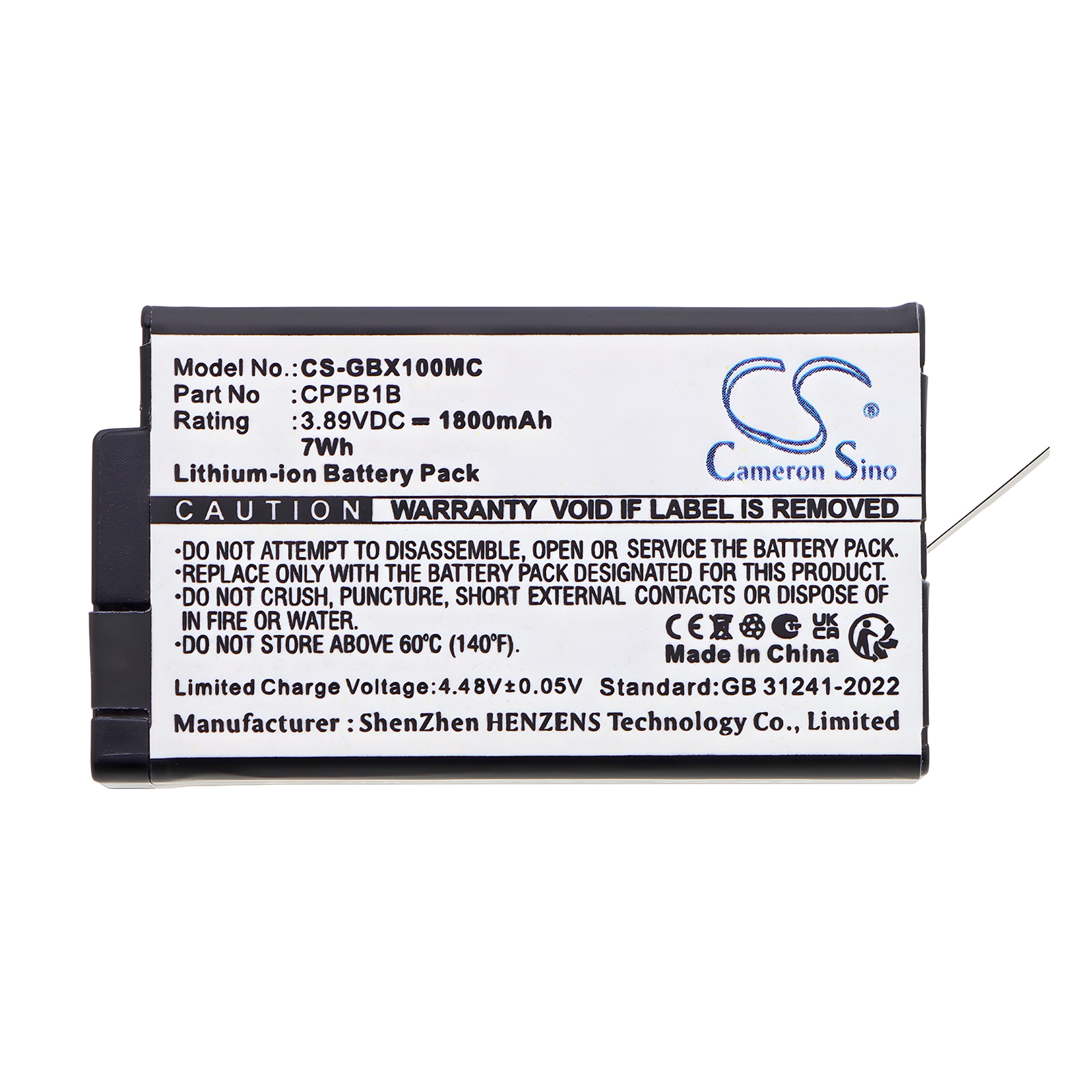 Batteri til GoPro Max 2-kamera, MAX2