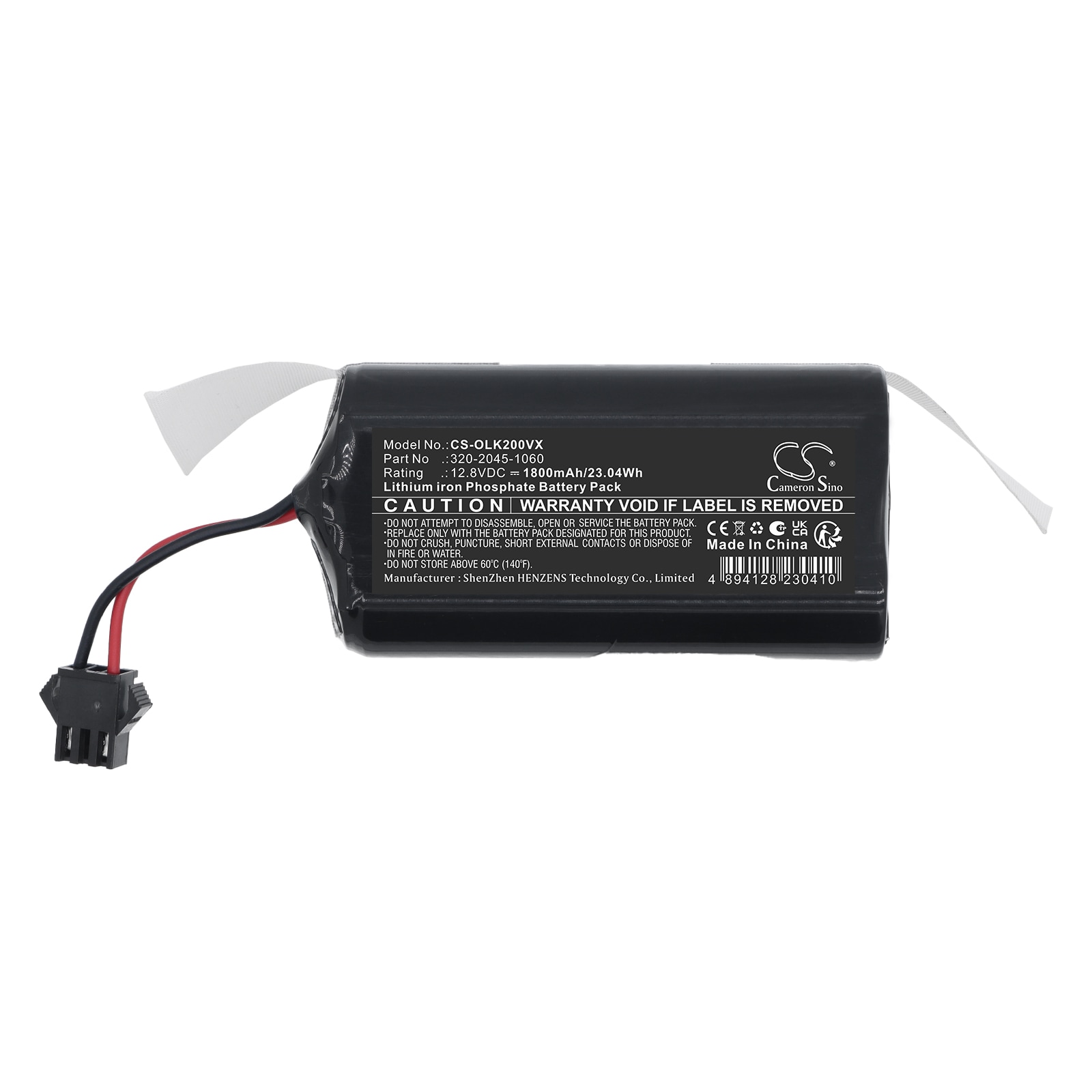 Batteri til støvsuger for OKP Life K3, K5, K2