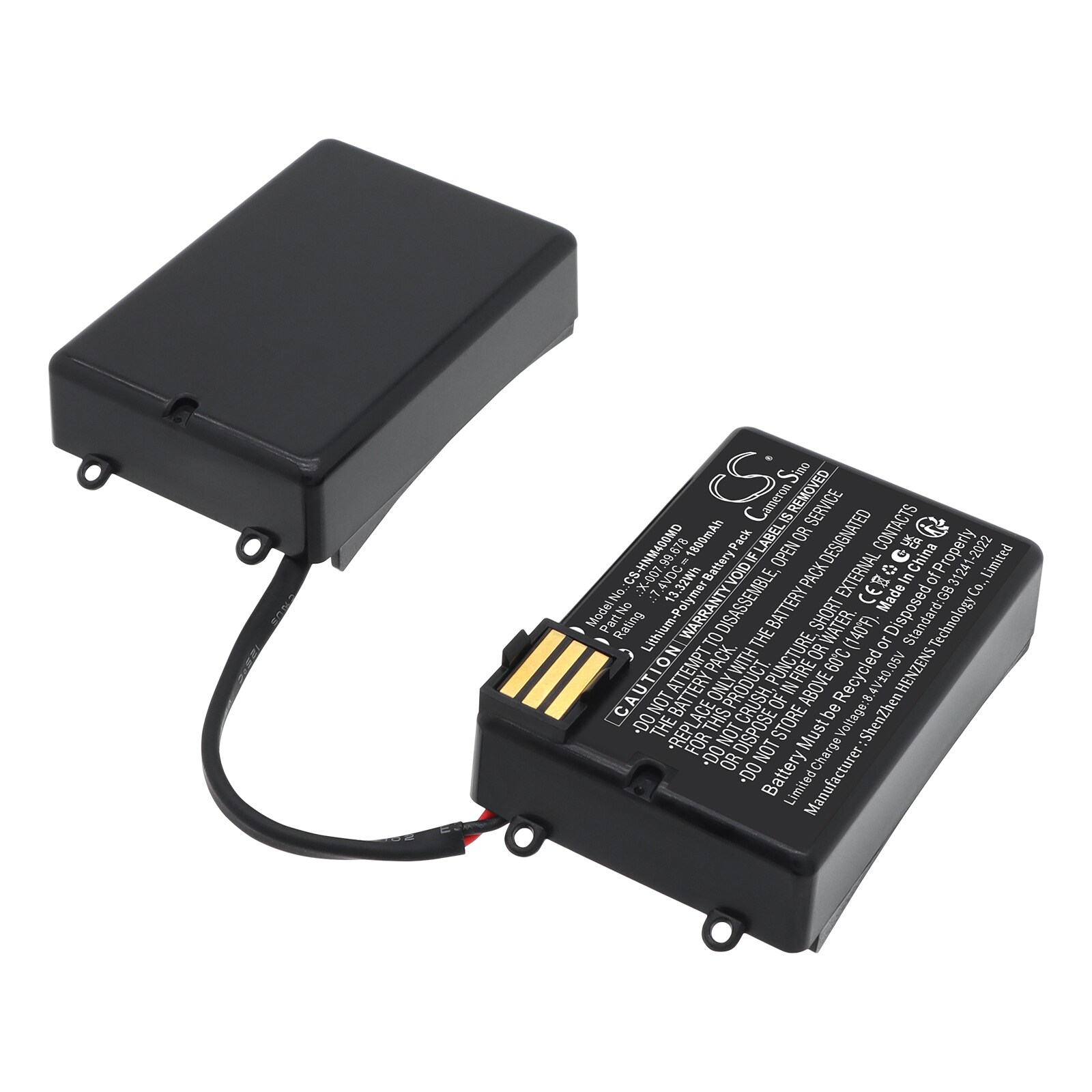 Batteri til Heine ML4 LED medisinsk utstyr, mPack Unplugged