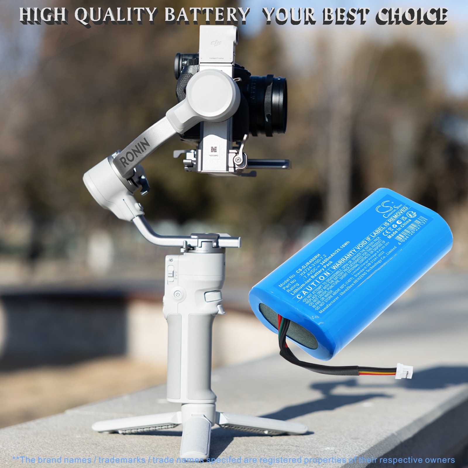 Batteri til gimbaler for DJI Ronin RS4 Mini
