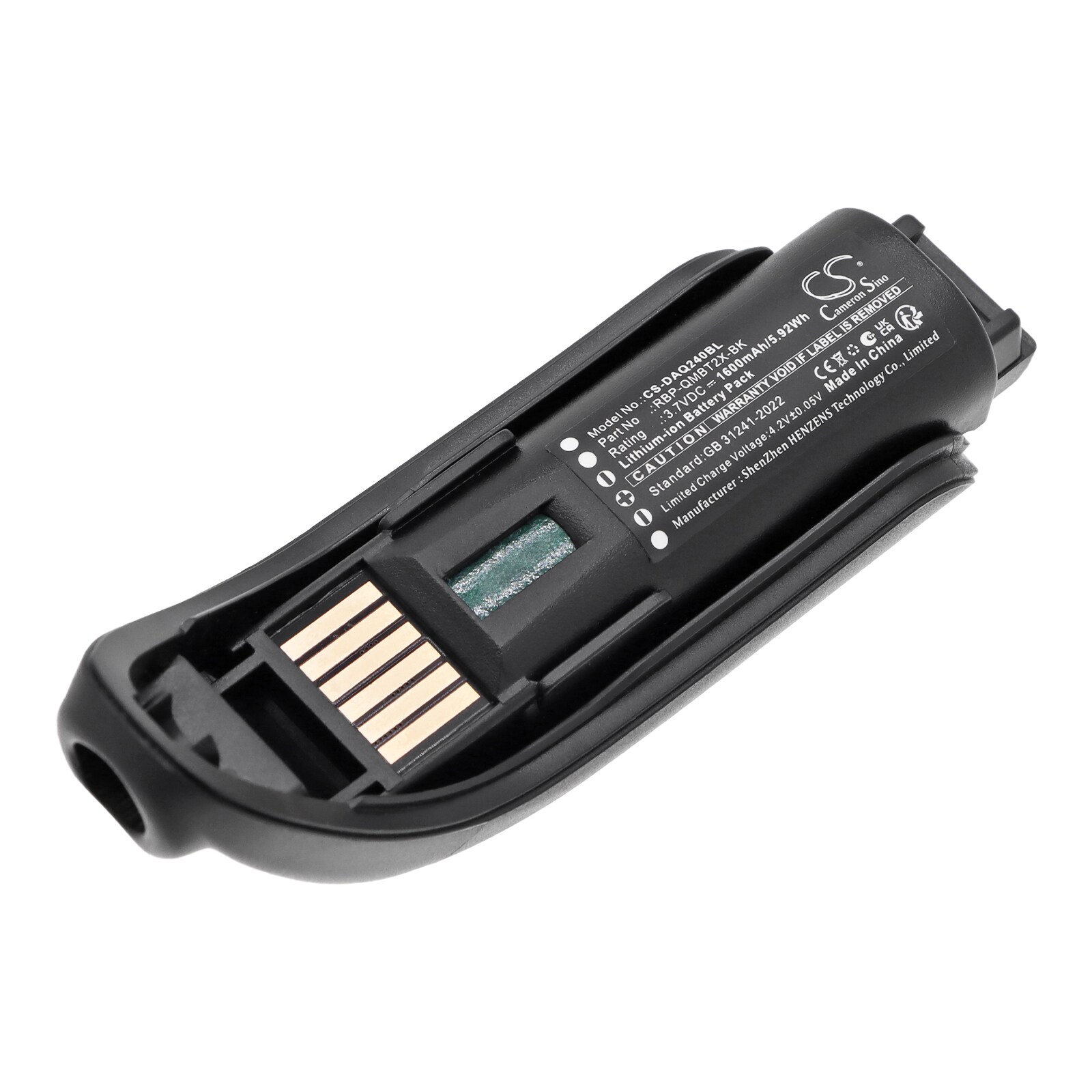 Batteri til strekkodeleser for Datalogic QBT2131, QBT2400, QBT2430 m.fl.