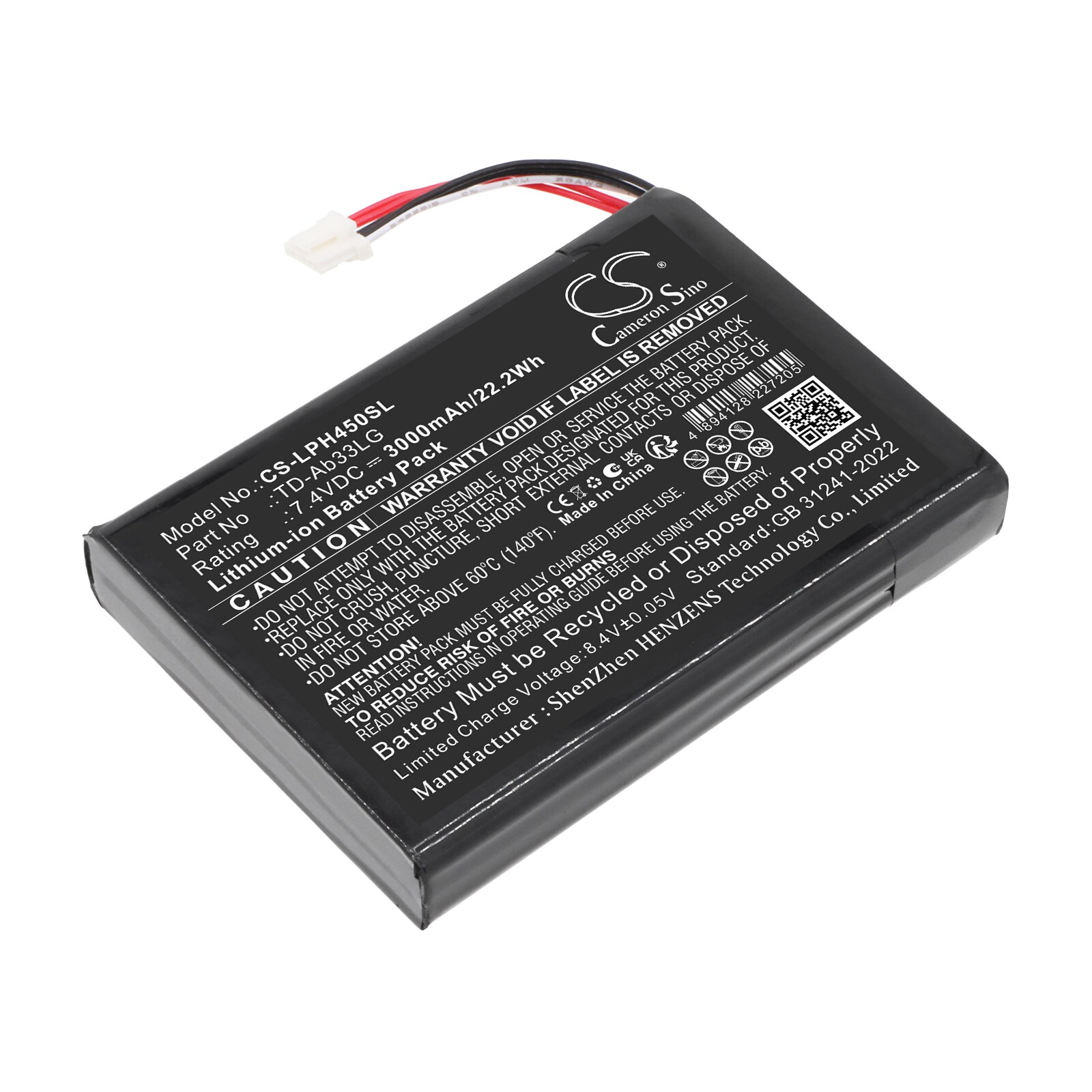 Batteri til projektor for LG PH450U, PH450UG