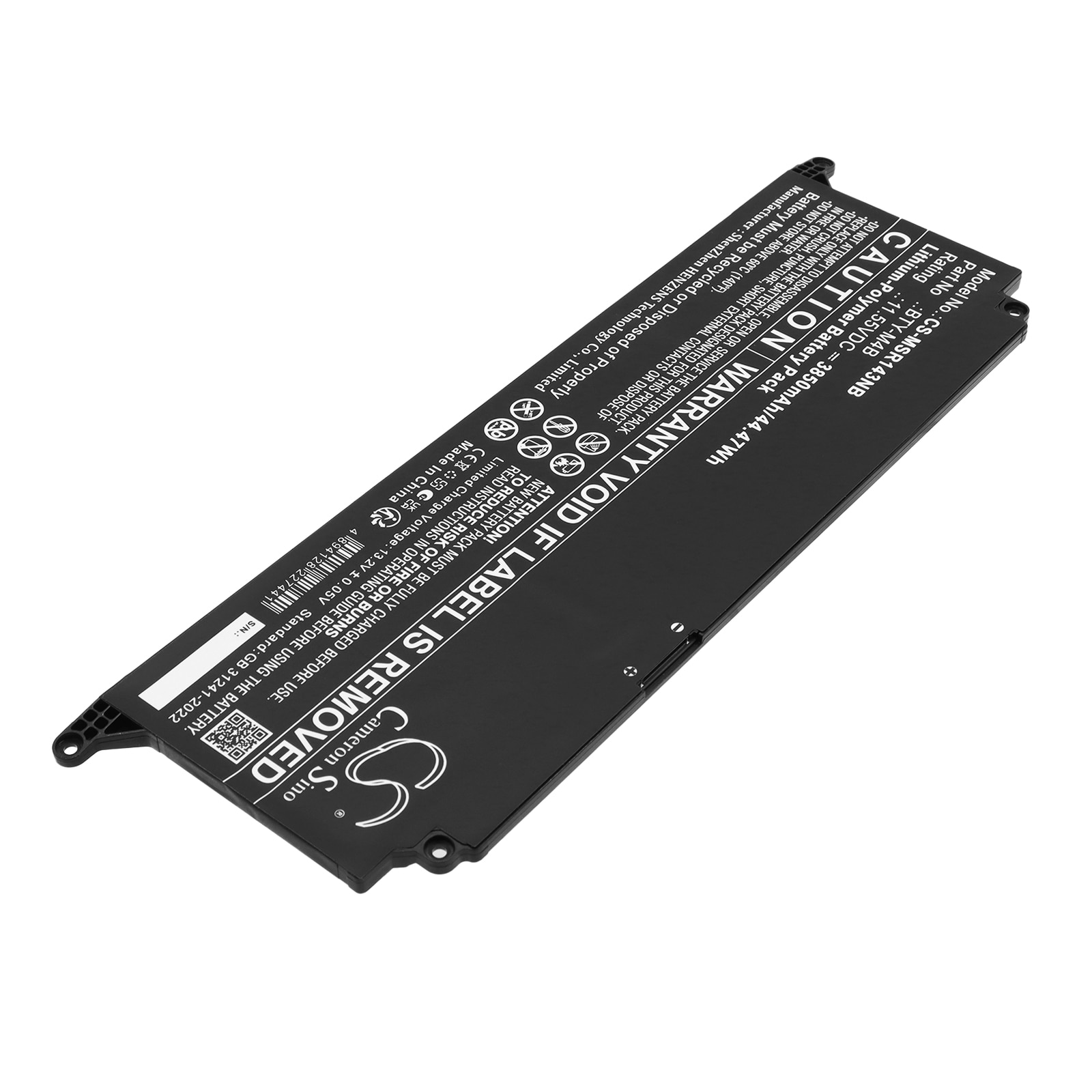 Batteri til bærbar PC, til MSI F13MG-206XES, Modern 14