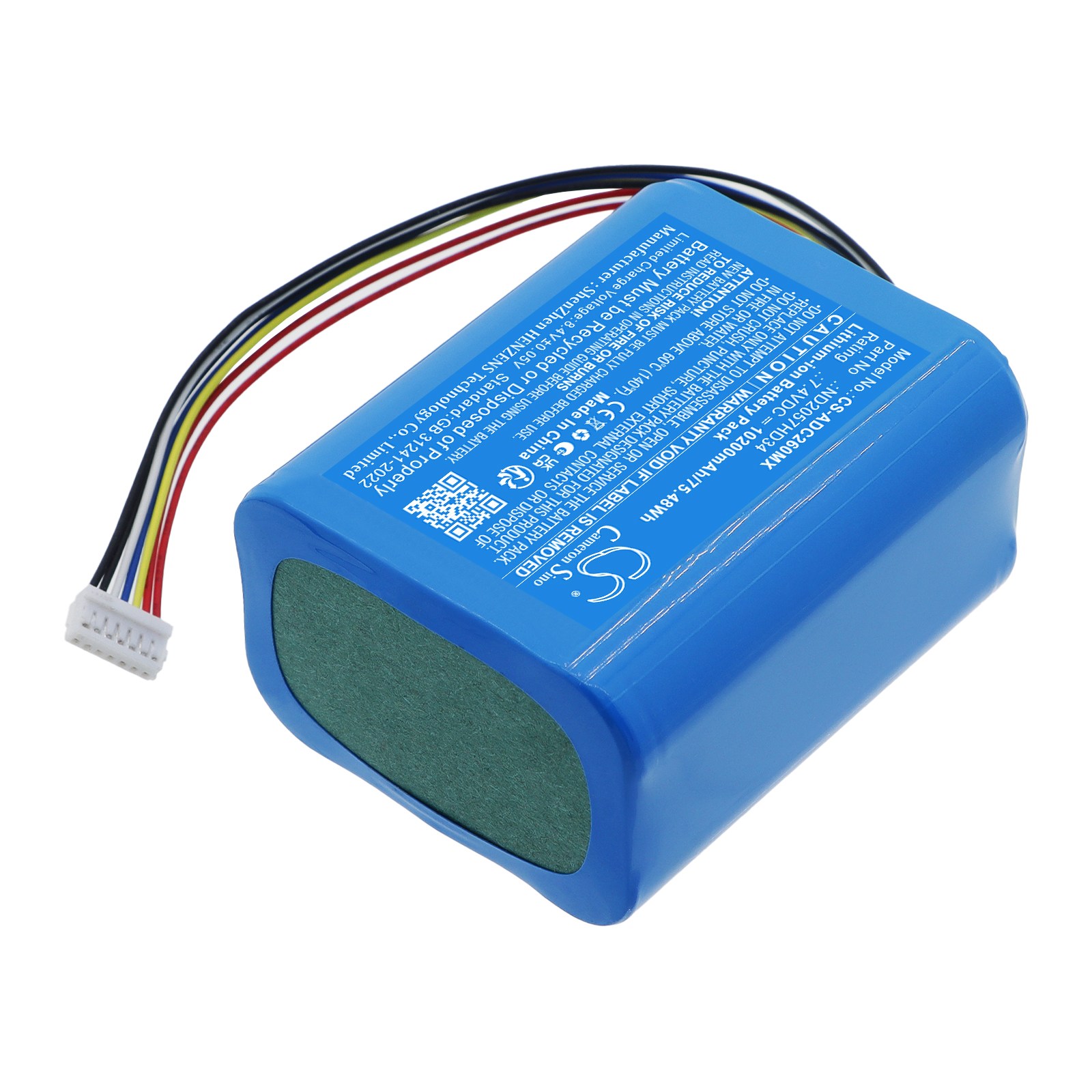 Batteri til SunTech CT40-monitor for medisinsk bruk