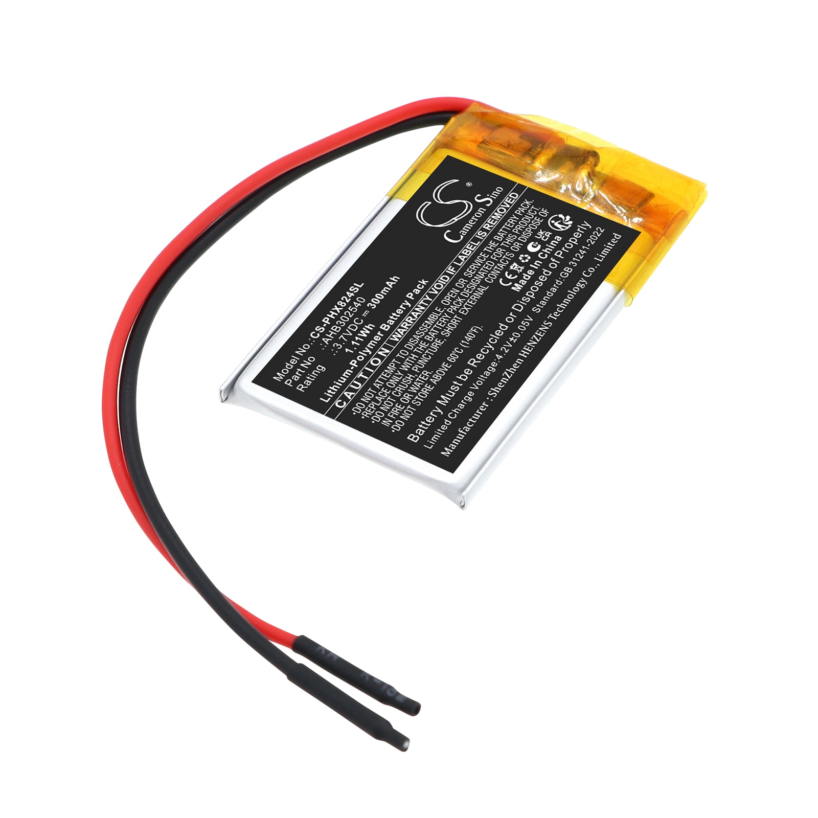 Batteri til tannbørste for Philips HX8100, HX8110, HX8111 m.fl.