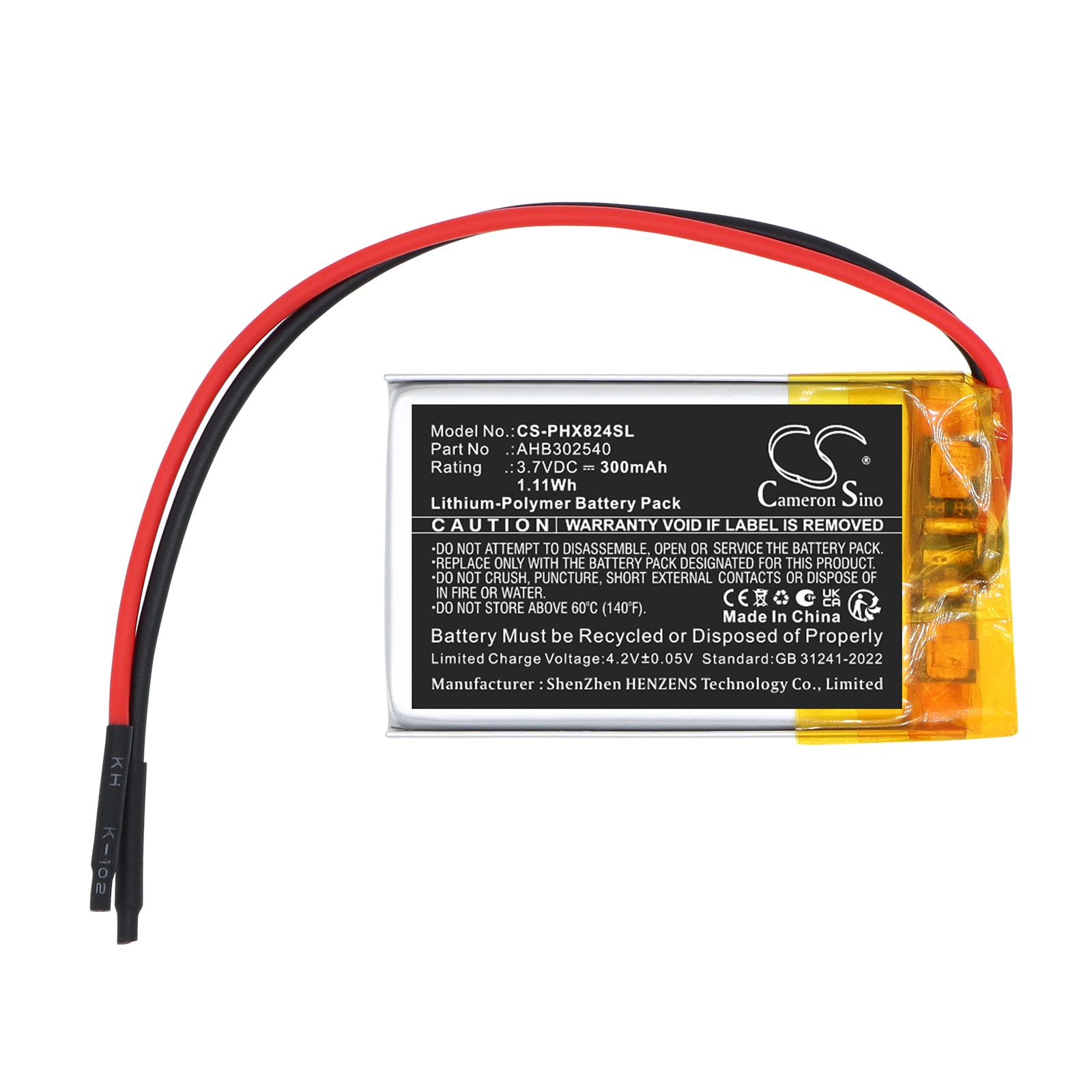 Batteri til tannbørste for Philips HX8100, HX8110, HX8111 m.fl.