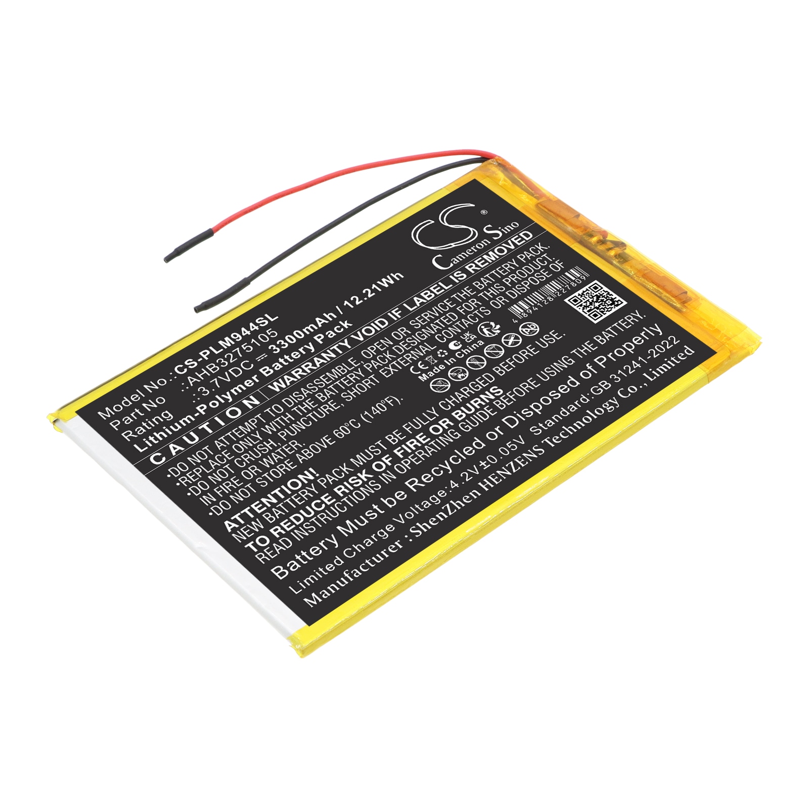 Batteri til nettbrett for Polaroid MIDB944PXE