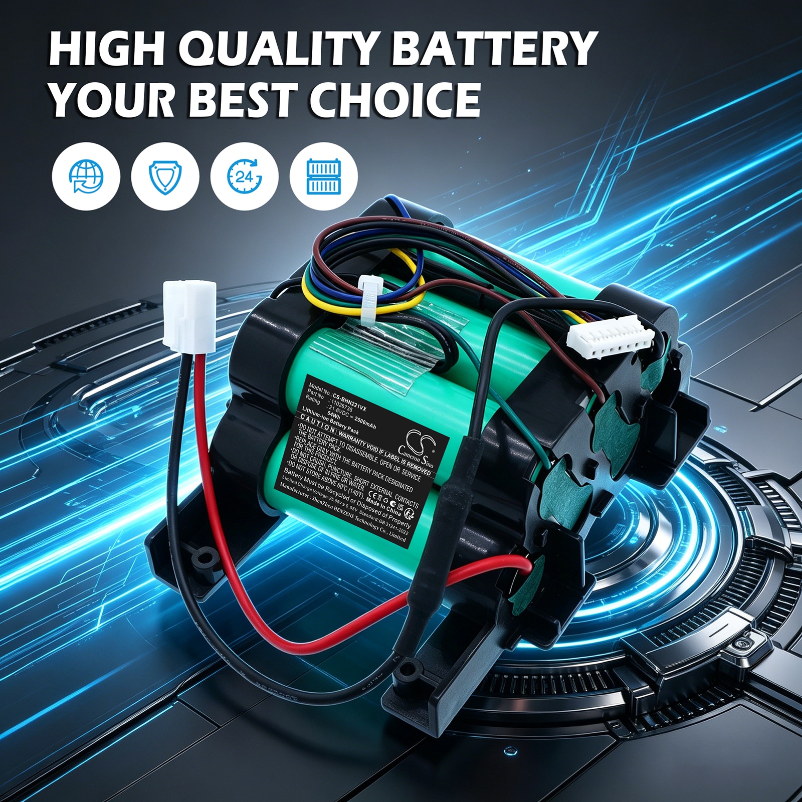 Batteri til støvsuger fra Bosch: BBHL2214TW, BBHL2214TW01, BBHL2214