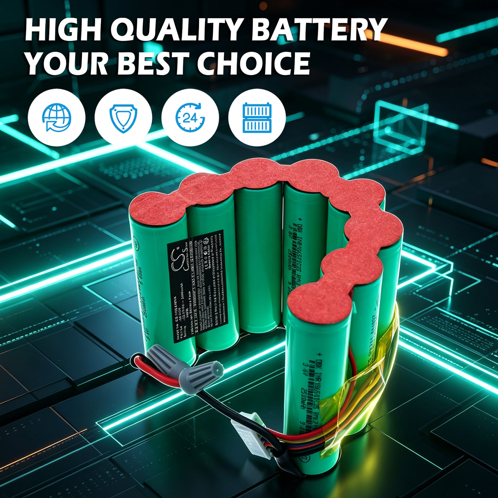 Batteri til støvsugere av typen Taurus Unlimited 29 og Essential 25.6