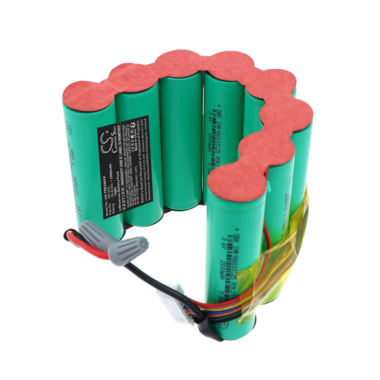 Batteri til støvsugere av typen Taurus Unlimited 29 og Essential 25.6