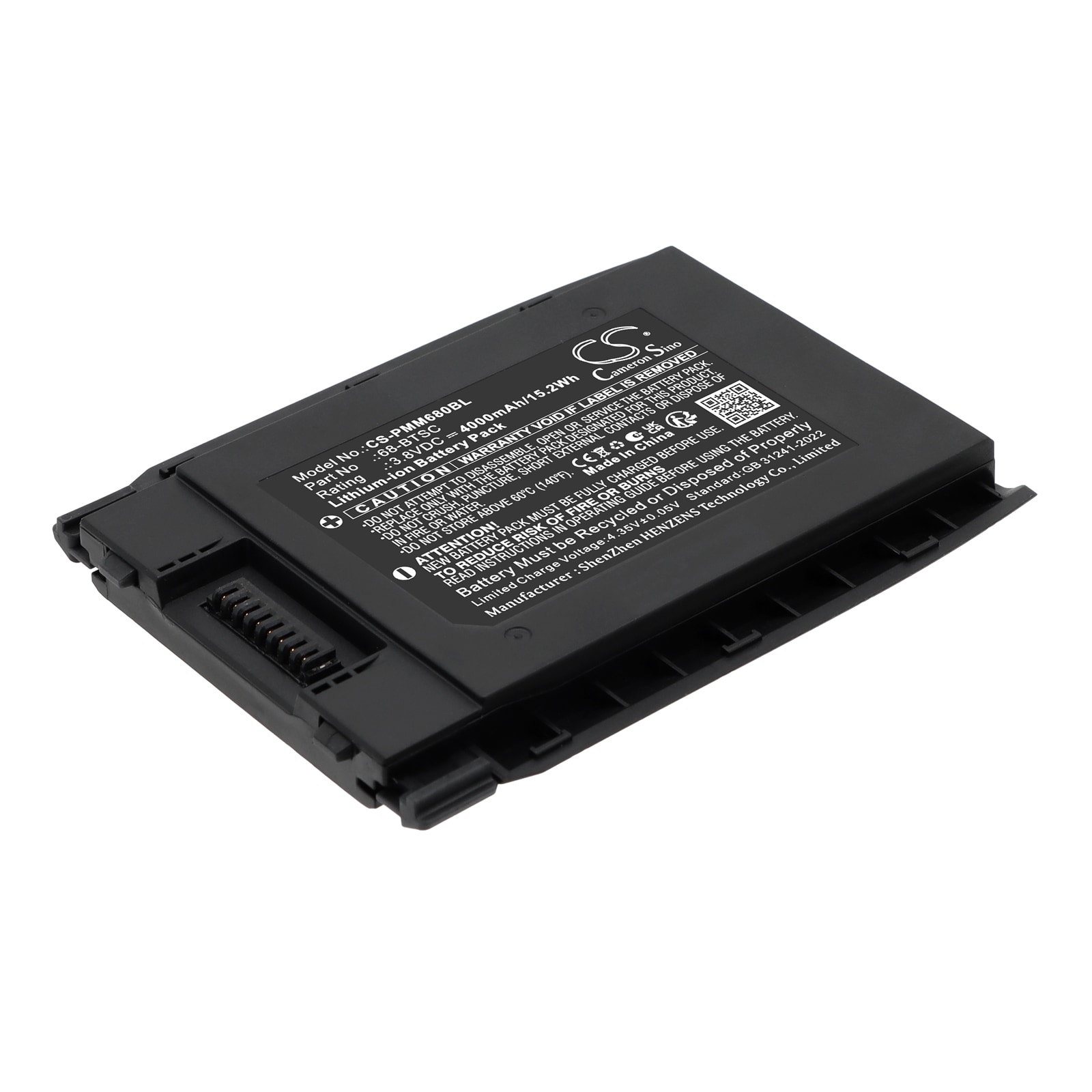 Batteri til strekkodeleser for Point Mobile PM86