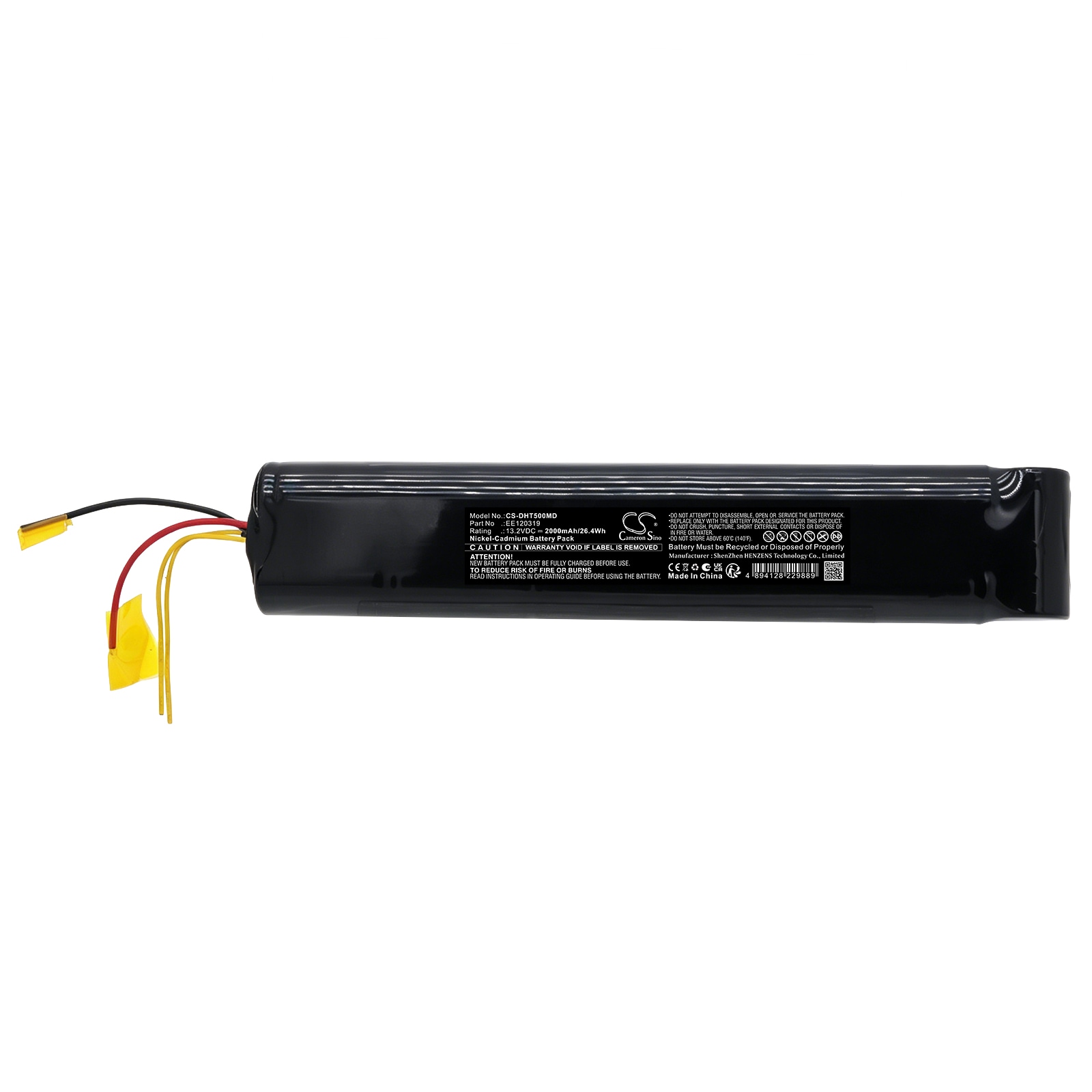 Batteri til medisinsk utstyr for Datex AS3 Compact Monitor, LM Compact Monitor m.fl.