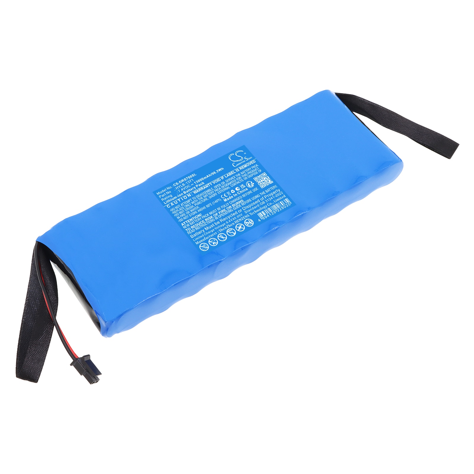 Batteri til kartlegging, testing, utstyr til Deviser S7000, S7200