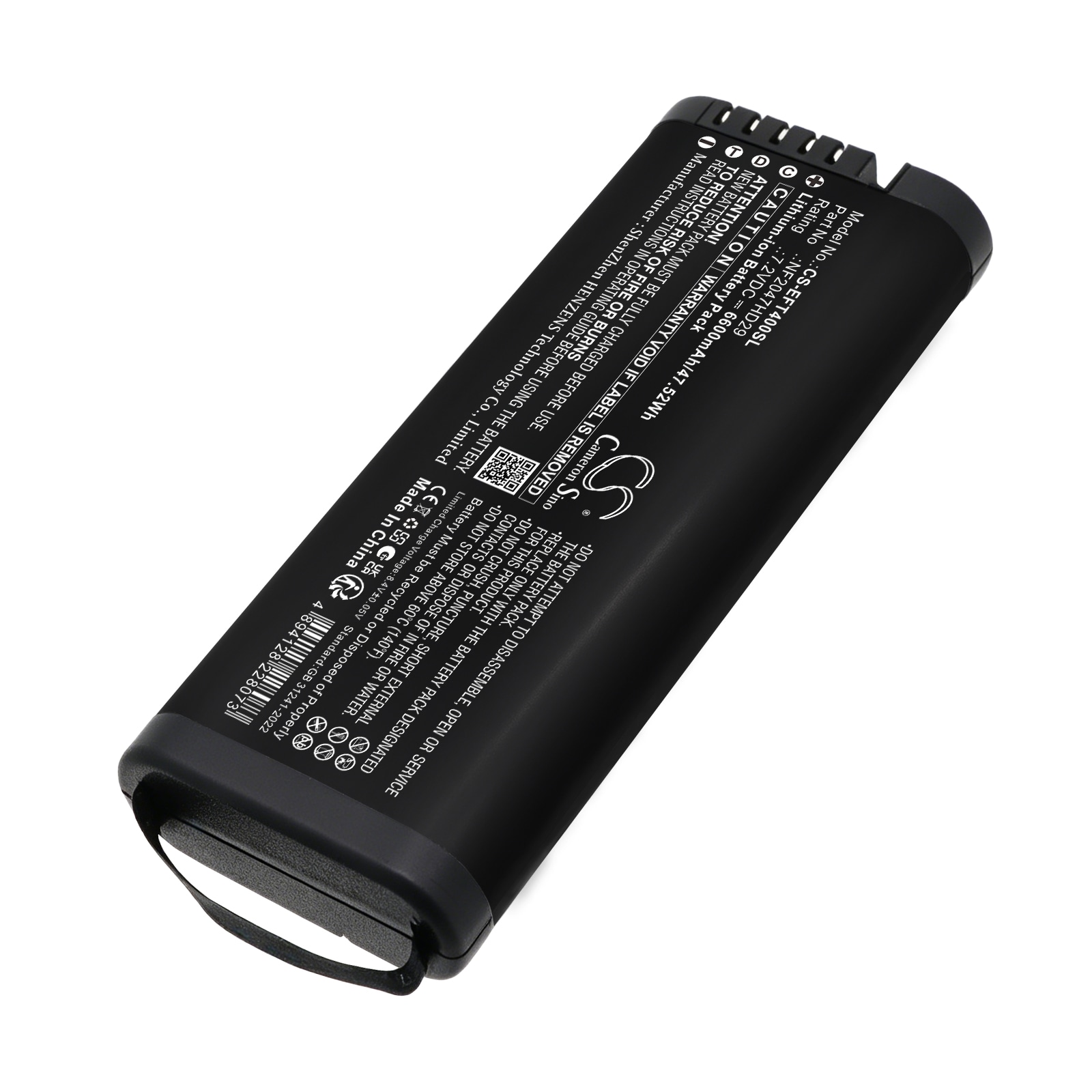 Batteri til kartlegging og testing, utstyr til EXFO FTB-4