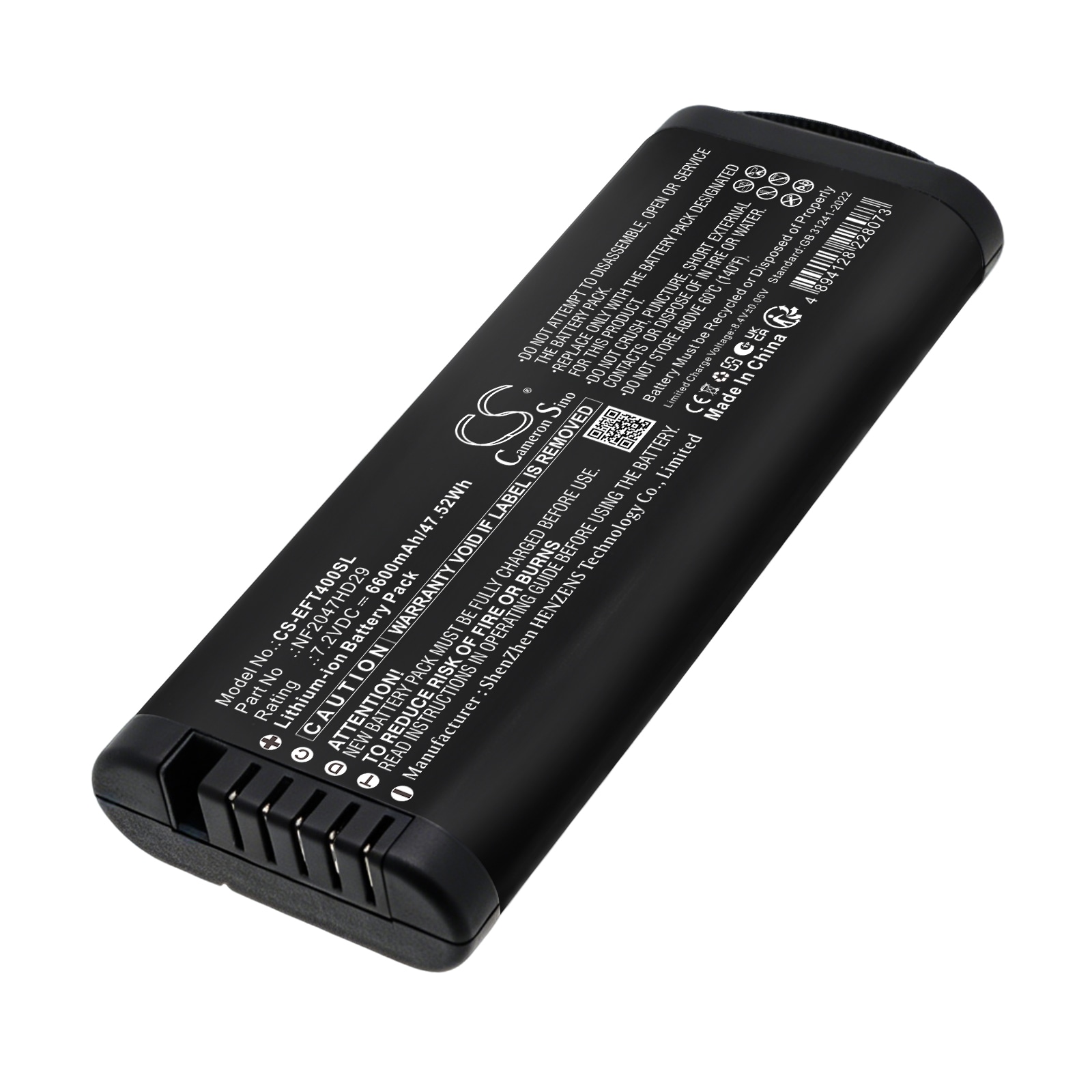 Batteri til kartlegging og testing, utstyr til EXFO FTB-4