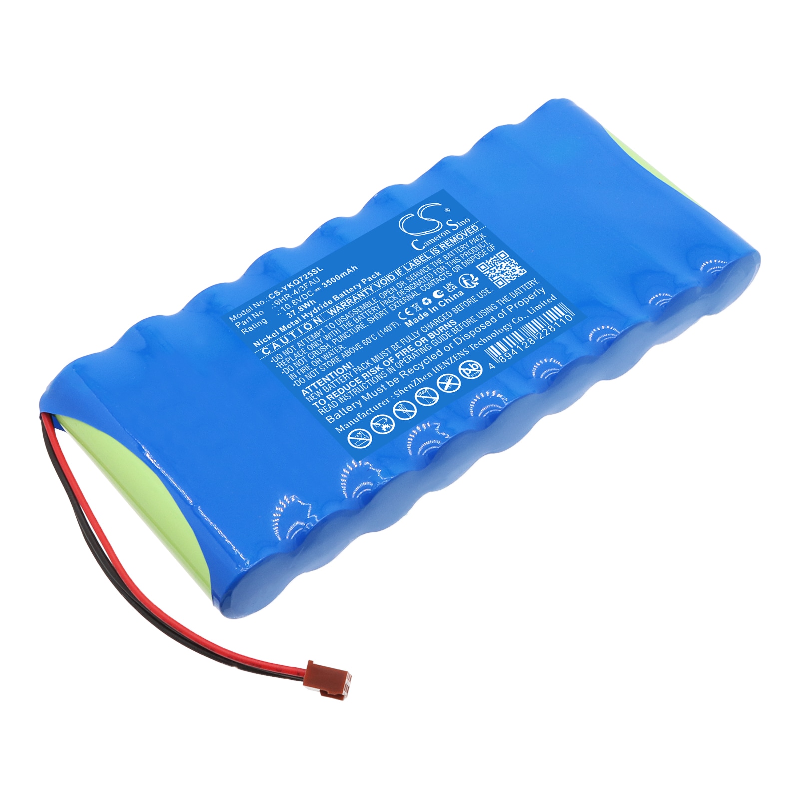 Batteri til kartlegging og testing, utstyr til Yokogawa AAQ7250