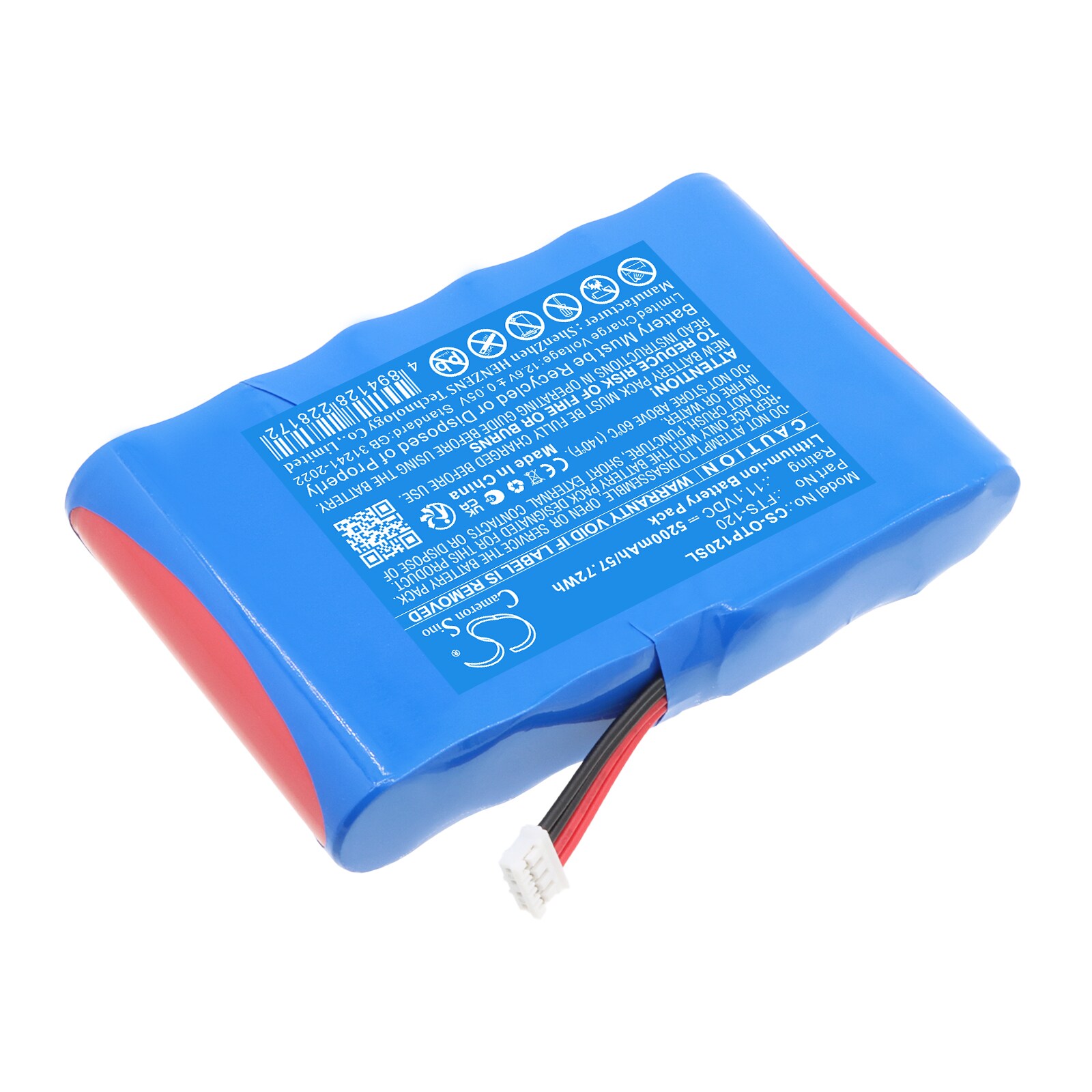 Batteri til kartlegging og testing, utstyr til OPWILL PFS-120
