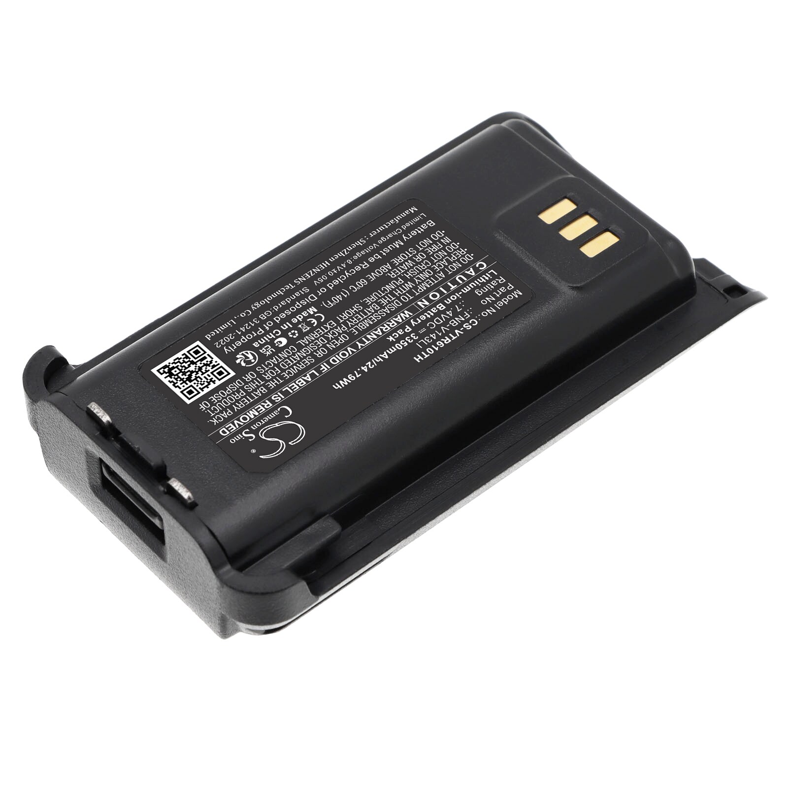 Batteri til toveisradio for Vertex Standard EVX-Z61, EVX-Z69