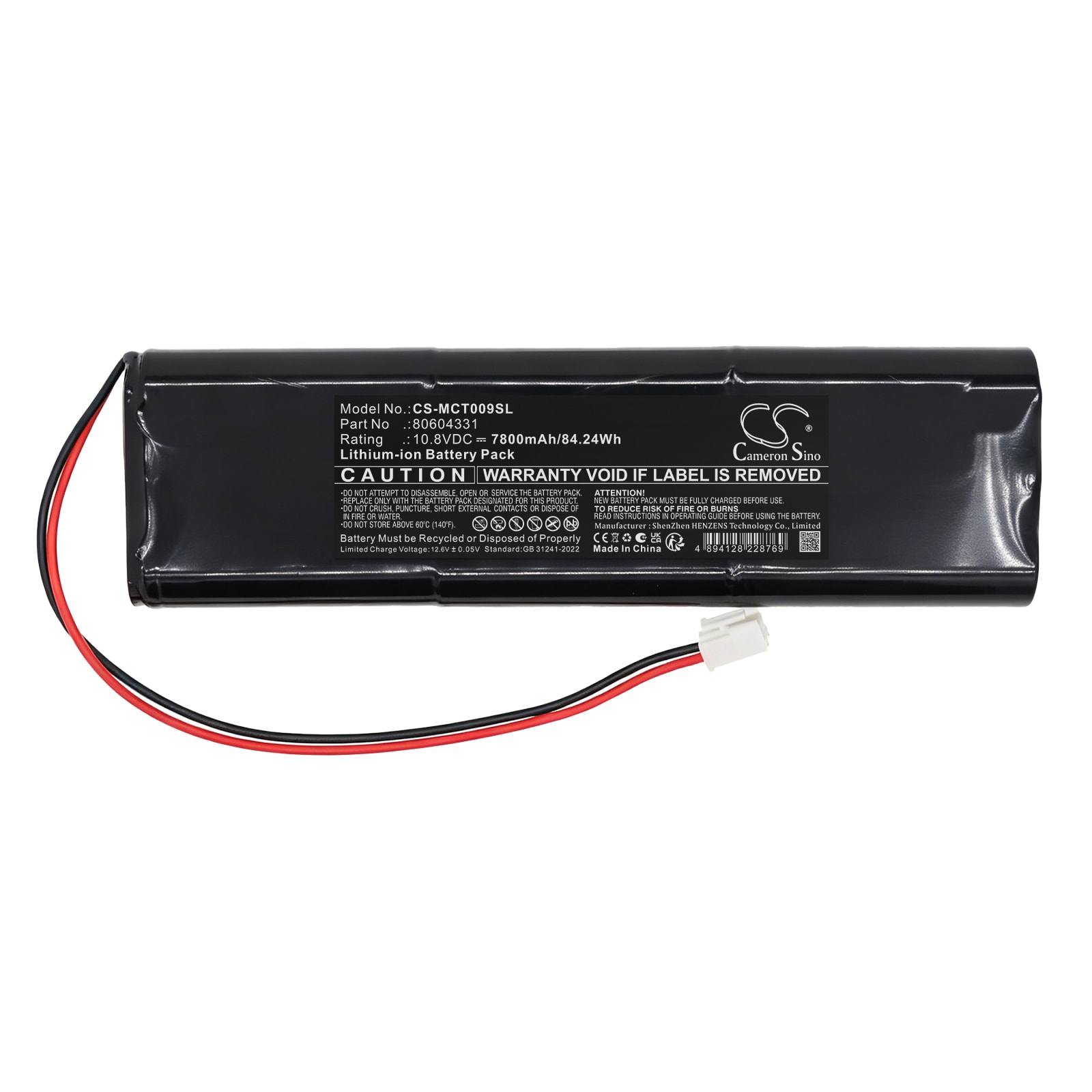 Batteri til kartlegging og testing, utstyr til Triax MCT 009+ TV-analysator