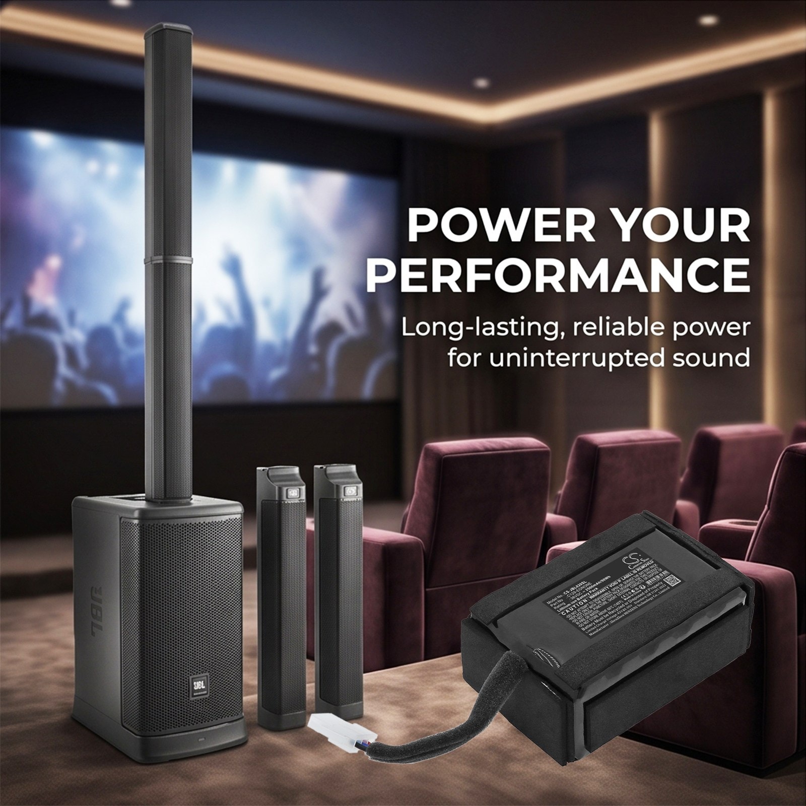 Batteri til foredragsholder for JBL EON One MK2