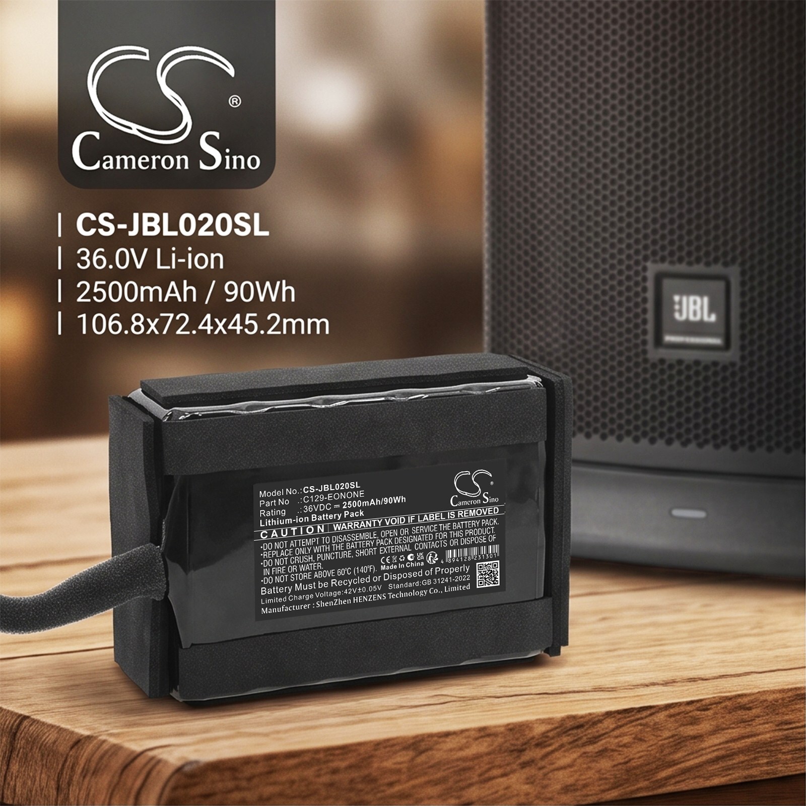 Batteri til foredragsholder for JBL EON One MK2