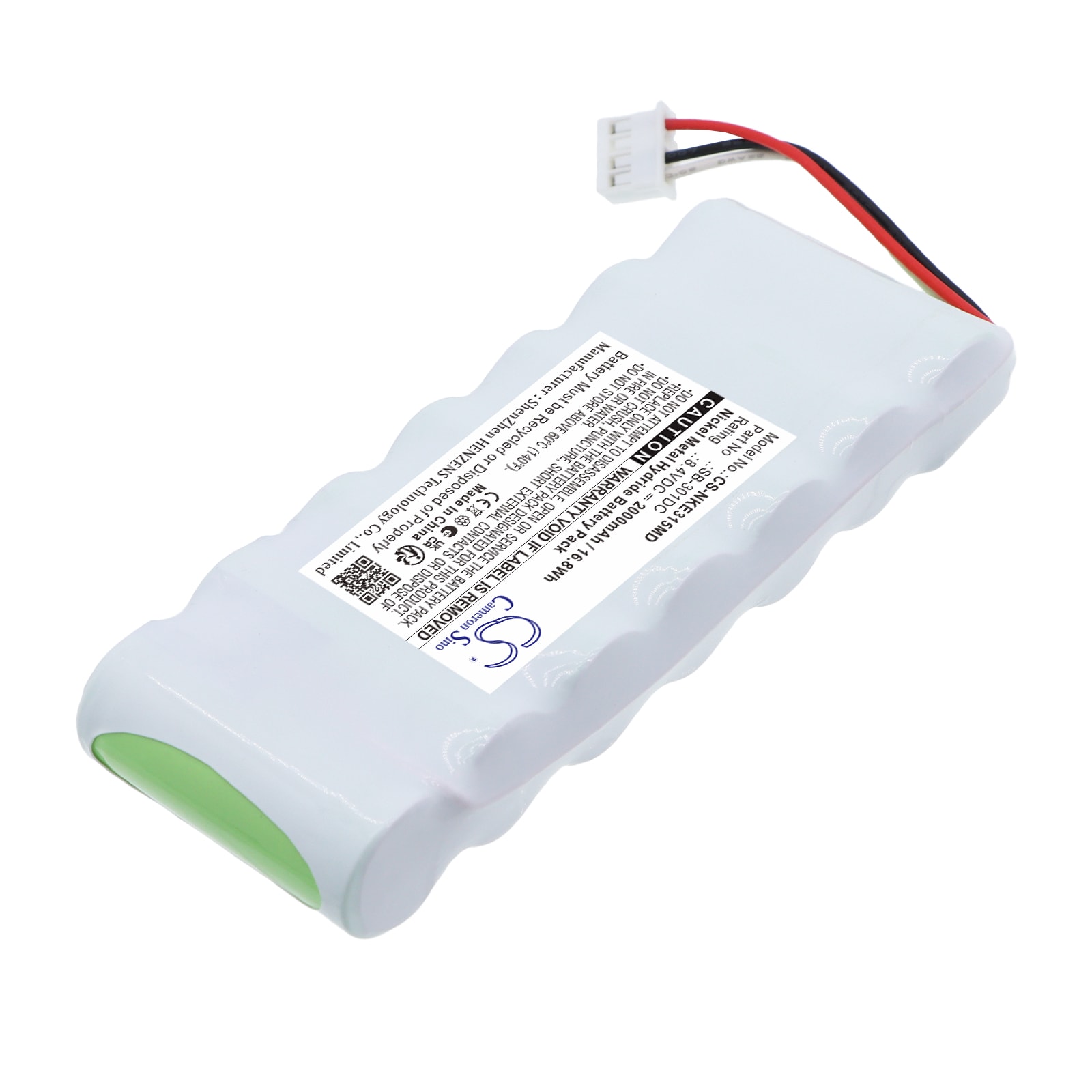 Batteri til medisinsk utstyr for Nihon Kohden ECG-3150 Cardiofax C