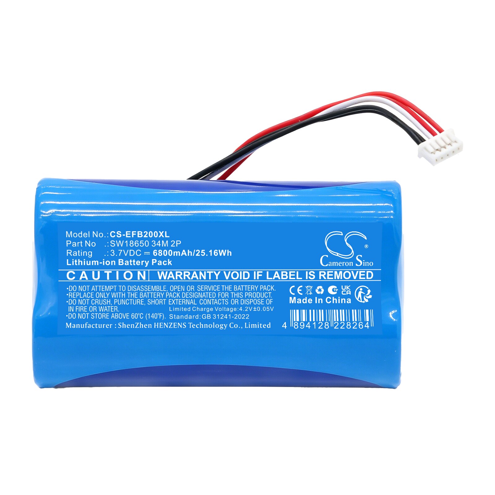 Batteri til hjemmekamera fra Eufy T3814, AKT8223 m.fl.