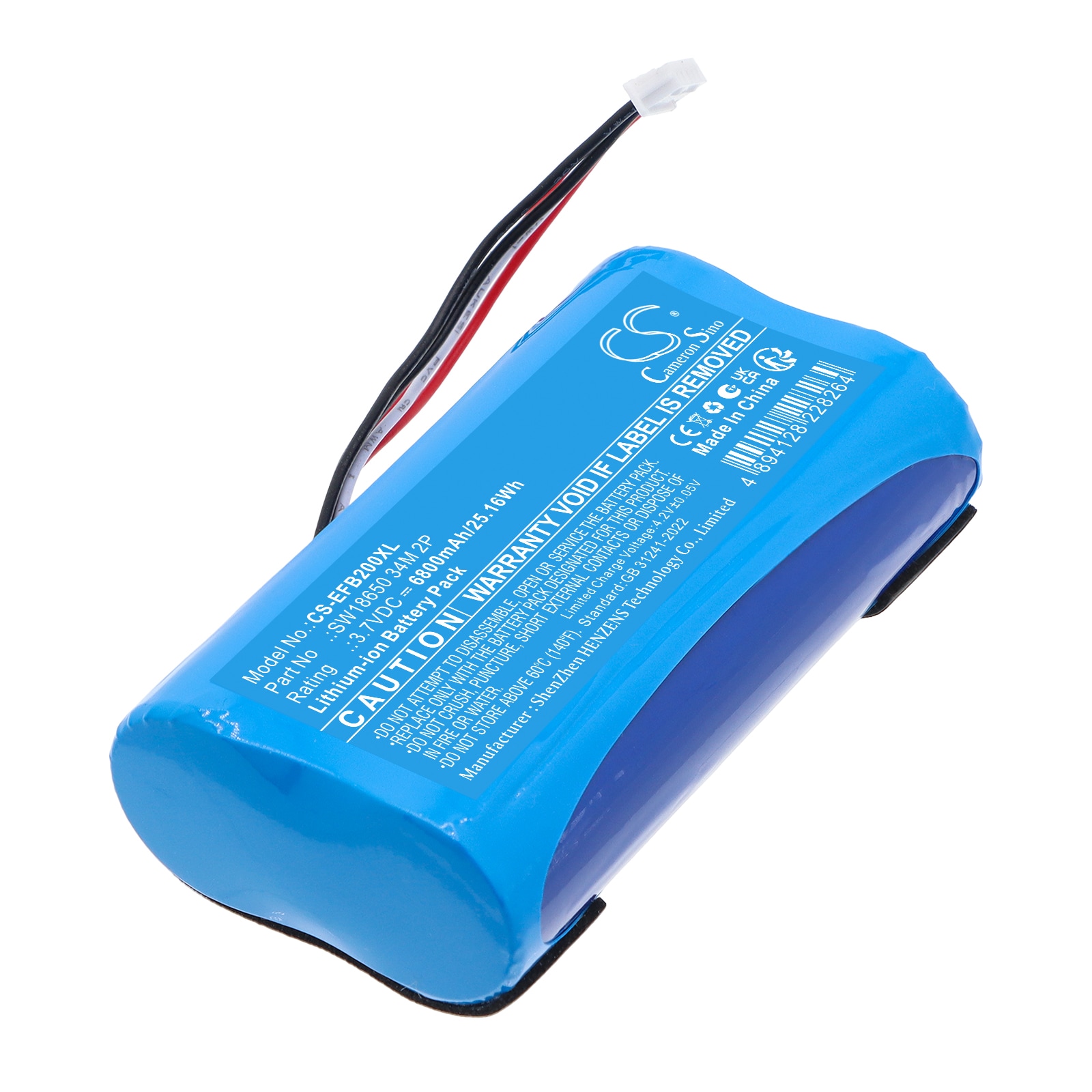Batteri til hjemmekamera fra Eufy T3814, AKT8223 m.fl.