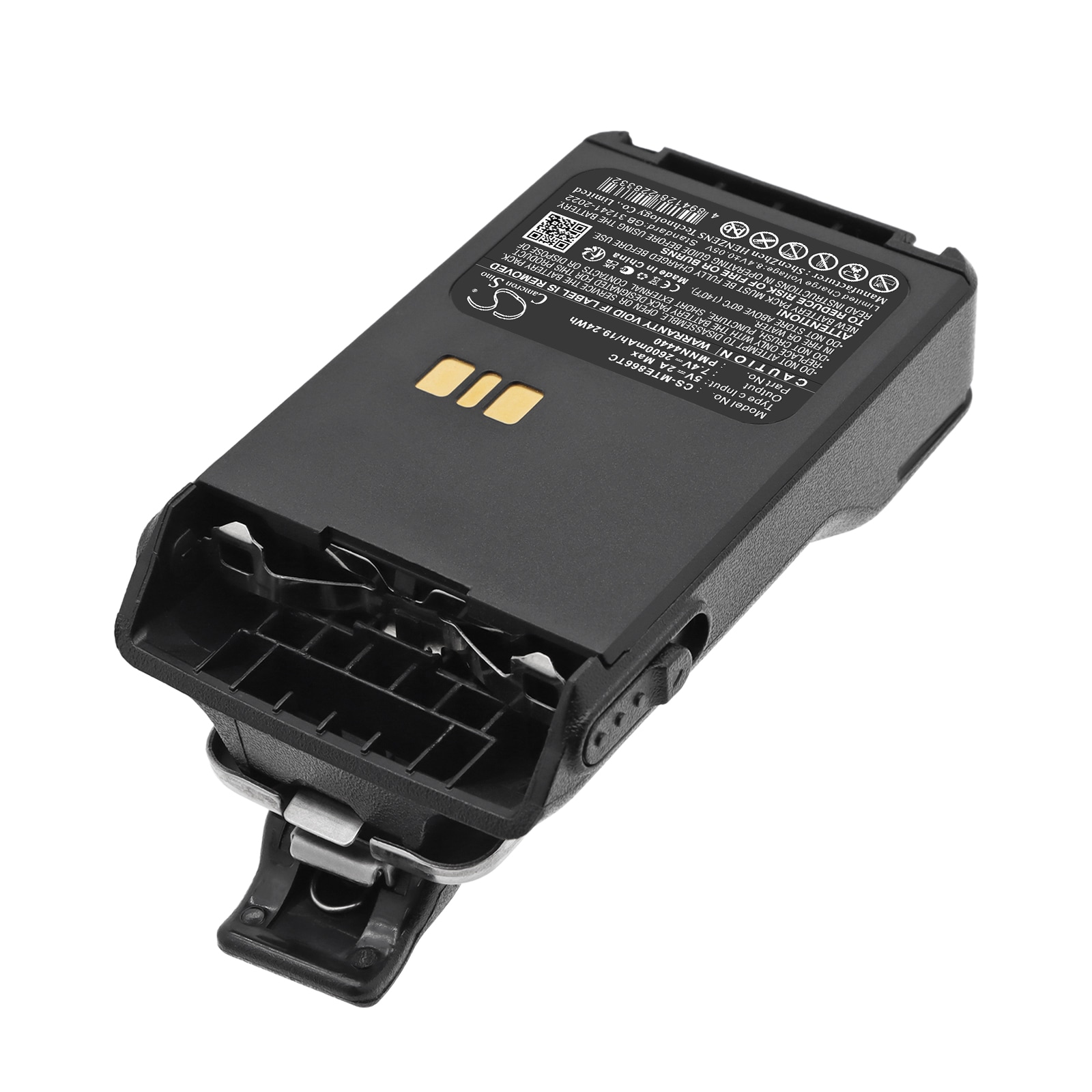 Batteri til toveis radio for Motorola DP3000e, DP3441, DP3441e m.fl.
