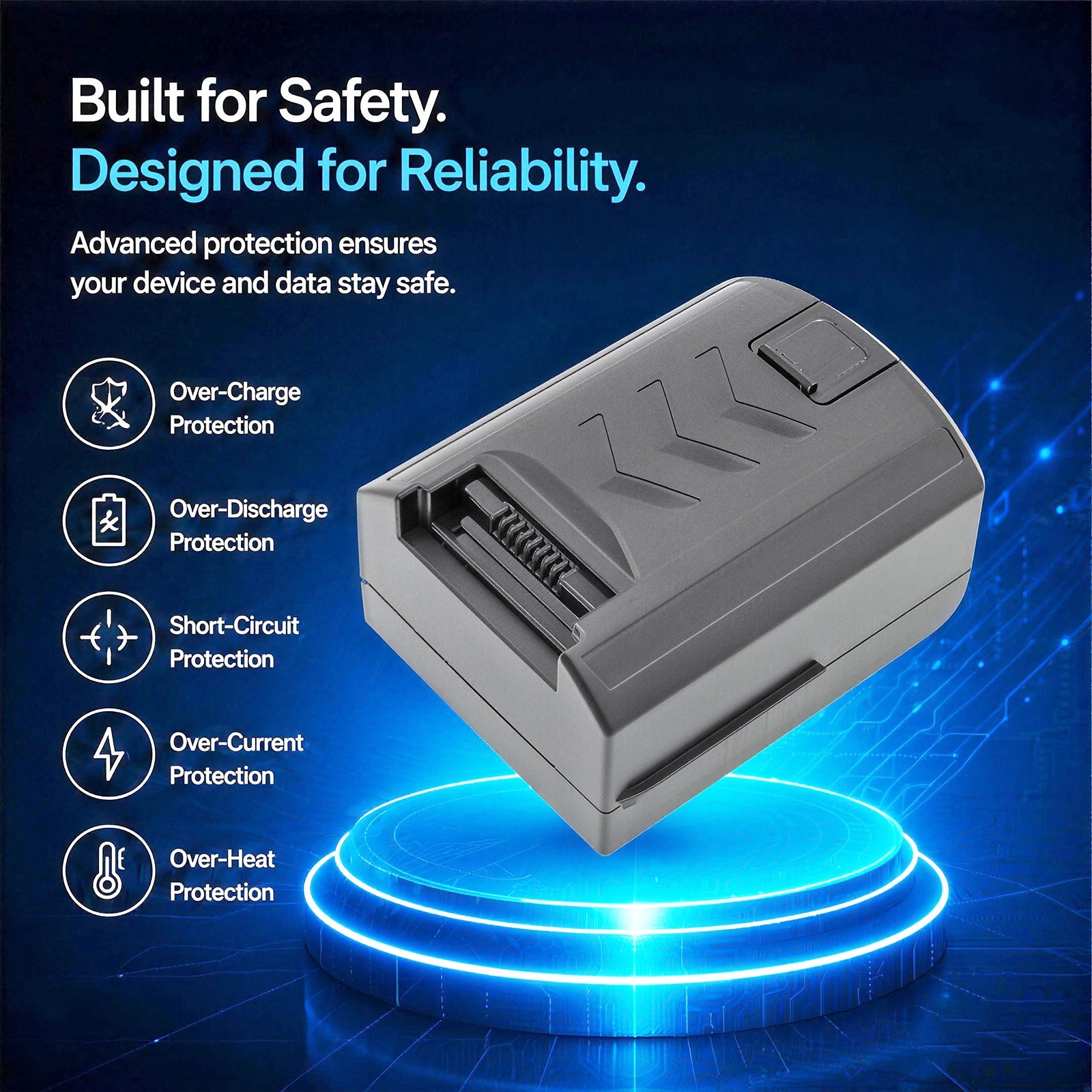 Batteri til støvsugeren Moosoo X8, S20, X8 Pro