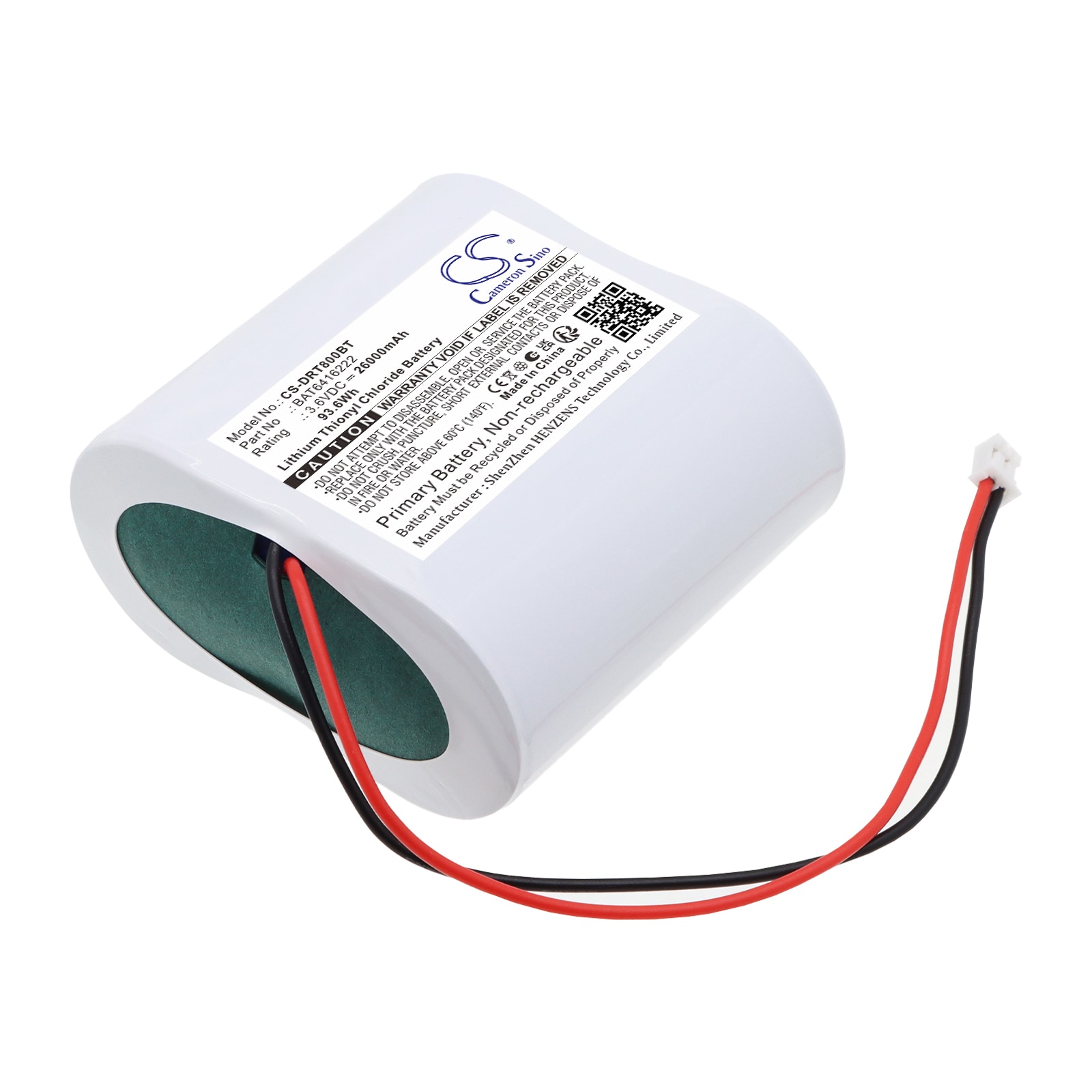 Batteri til alarmsystem for Delta Dore Bat CS 8000-SI-SEFIO3 Tyxal+